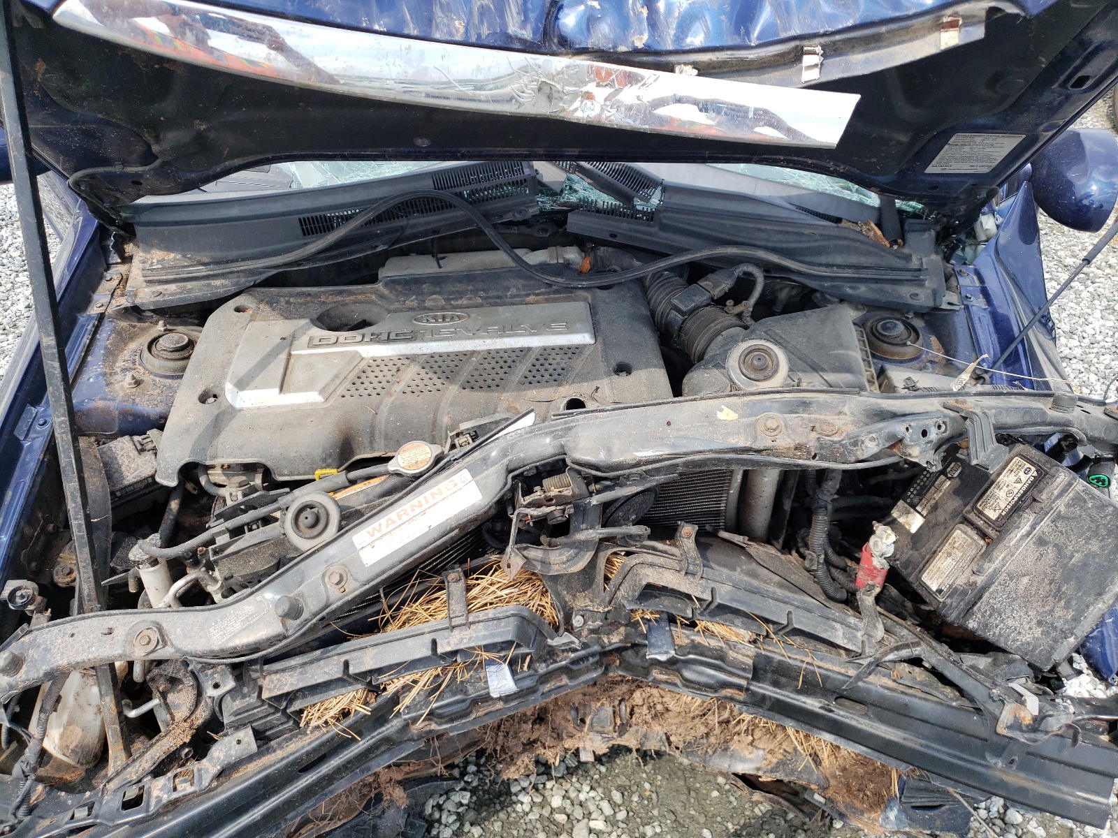 Photo 7 from auction – 2006 KIA SPECTRA LX with VIN KNAFE121965367401