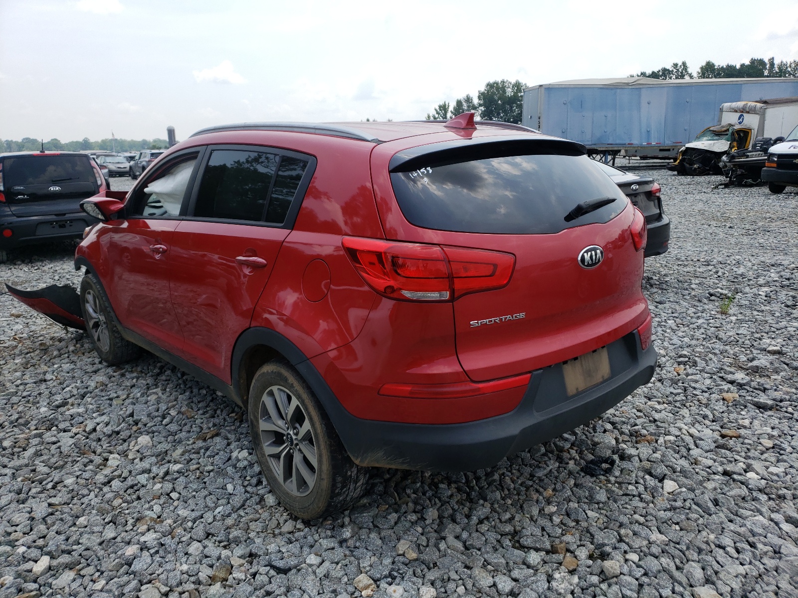 Photo 3 from auction – 2015 KIA SPORTAGE L with VIN KNDPB3AC8F7719564