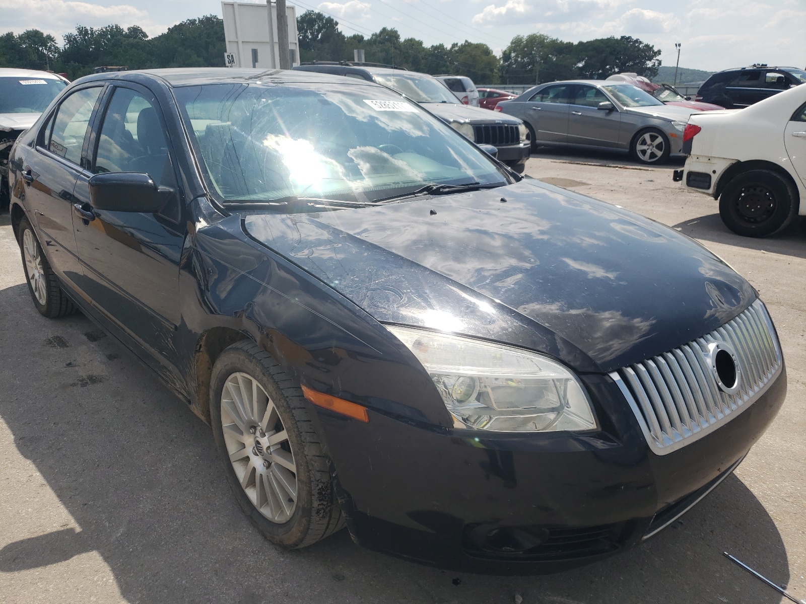 MERCURY MILAN PREM 2007 with VIN 3MEHM08Z97R602768 - Photo from auction