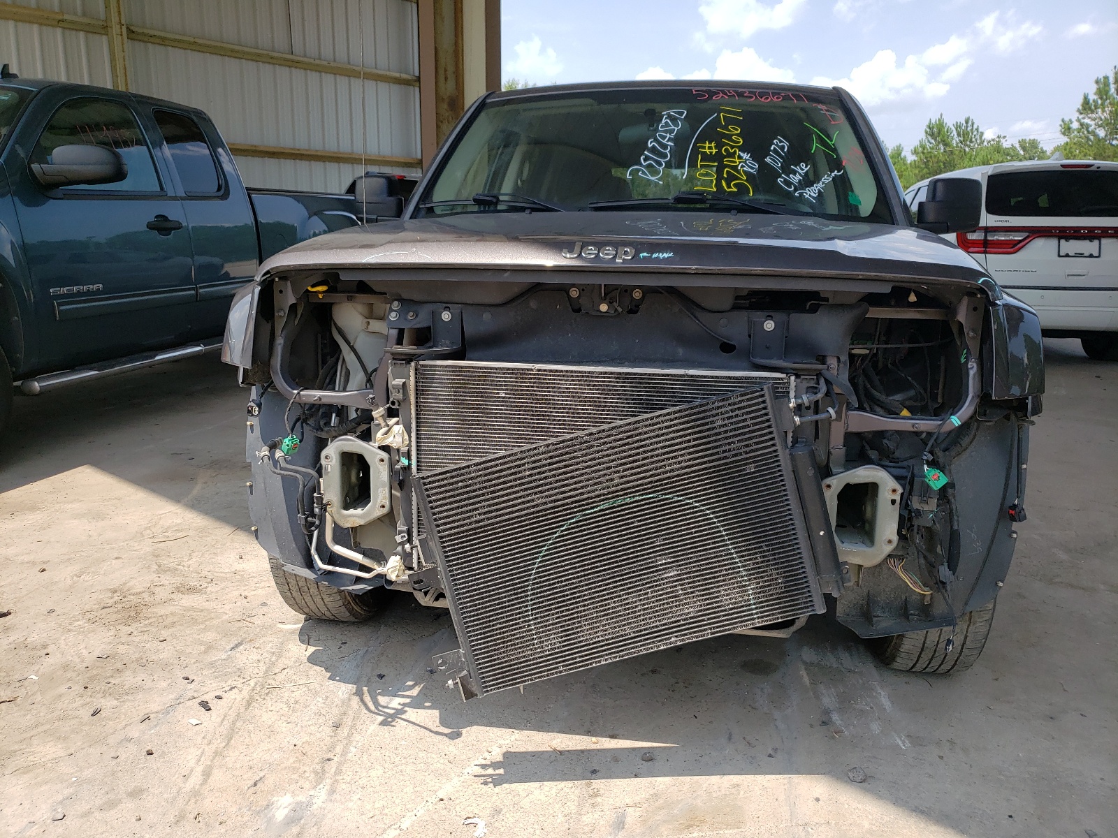 Photo 9 from auction – 2015 JEEP PATRIOT SP with VIN 1C4NJPBB3FD186421