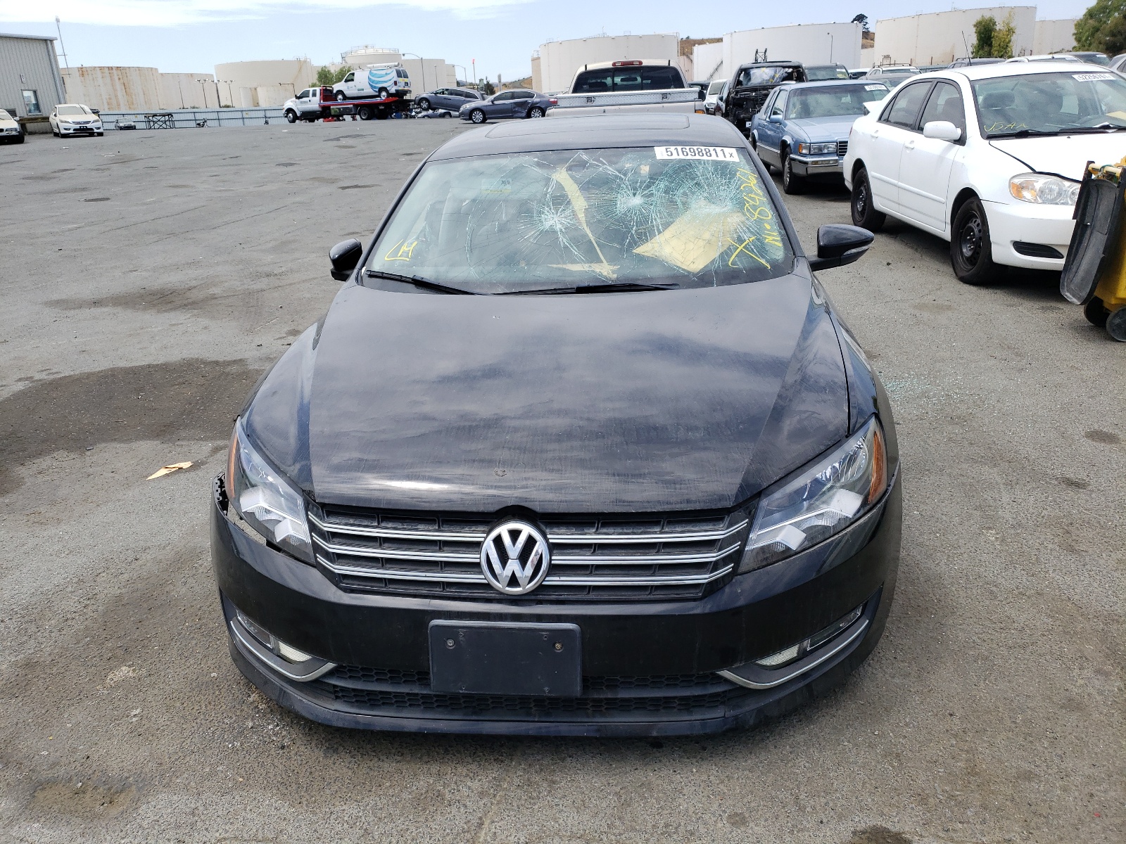 Photo 9 from auction – 2012 VOLKSWAGEN PASSAT SEL with VIN 1VWCN7A36CC075561