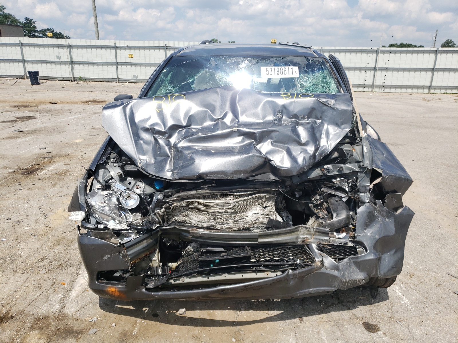 Photo 9 from auction – 2010 HONDA ODYSSEY EX with VIN 5FNRL3H48AB017753