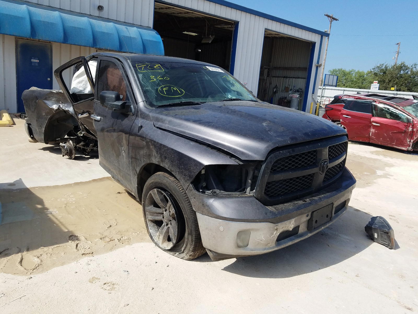 RAM 1500 SLT 2016 with VIN 1C6RR6LT0GS148399 - Photo from auction