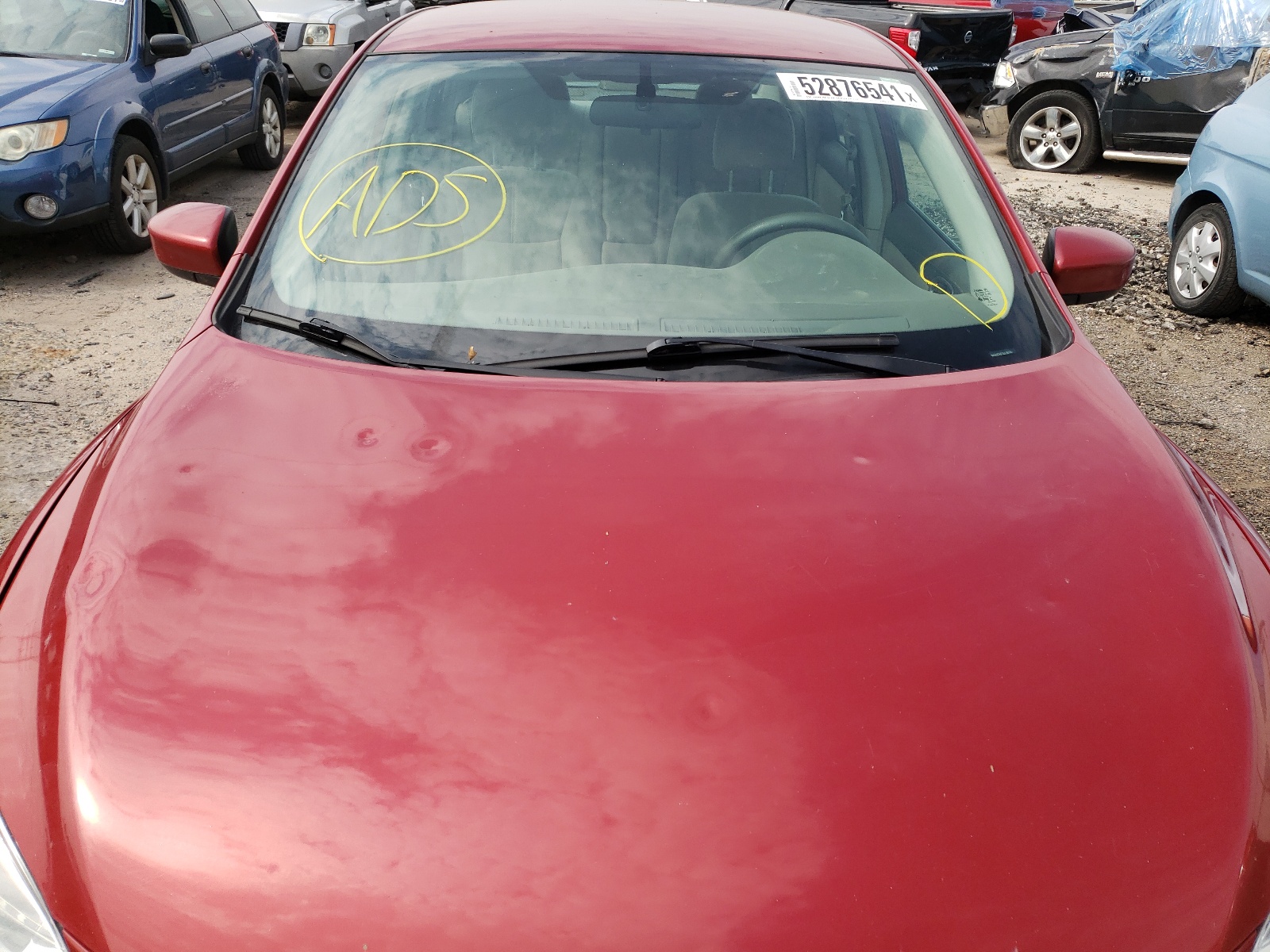 Photo 9 from auction – 2013 NISSAN SENTRA S with VIN 3N1AB7APXDL681587