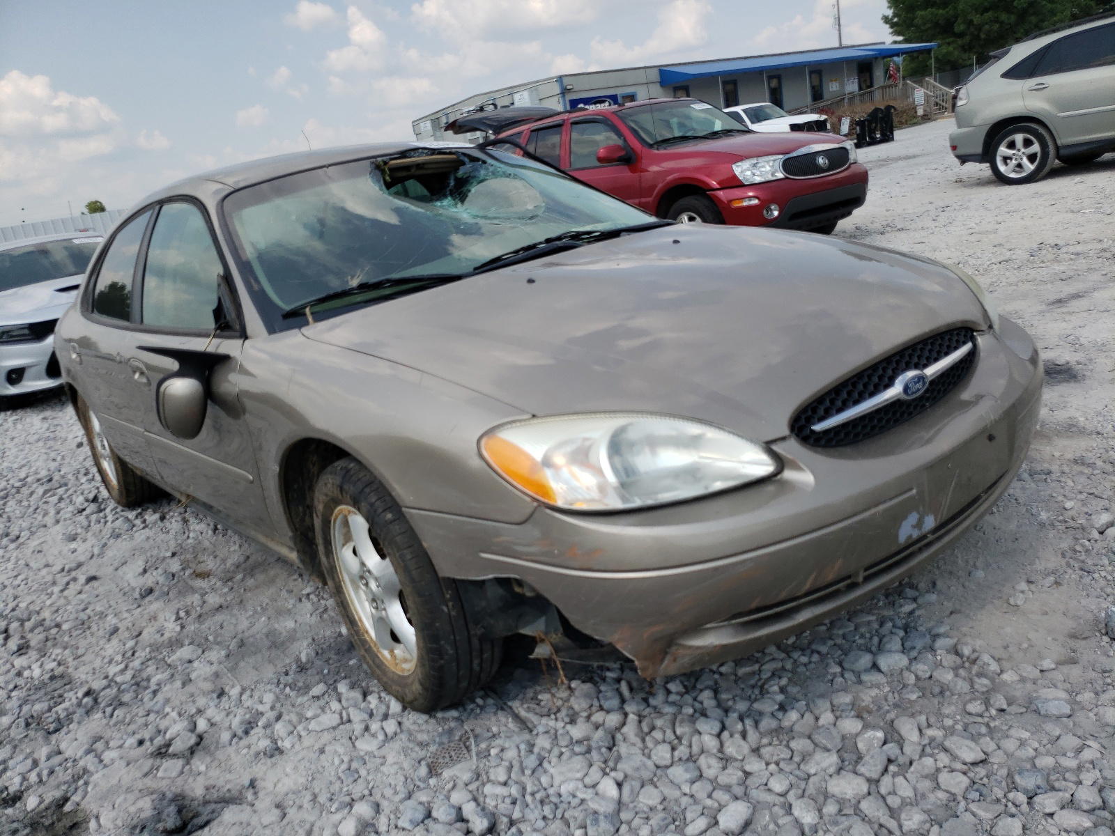 FORD TAURUS SES 2003 with VIN 1FAFP55293G139171 - Photo from auction