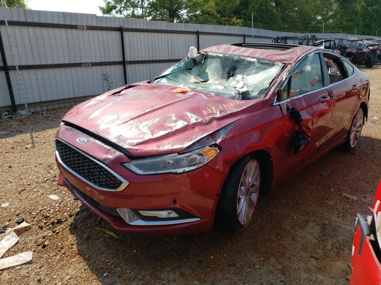 Photo 2 from auction – 2017 FORD FUSION TIT with VIN 3FA6P0K95HR205770