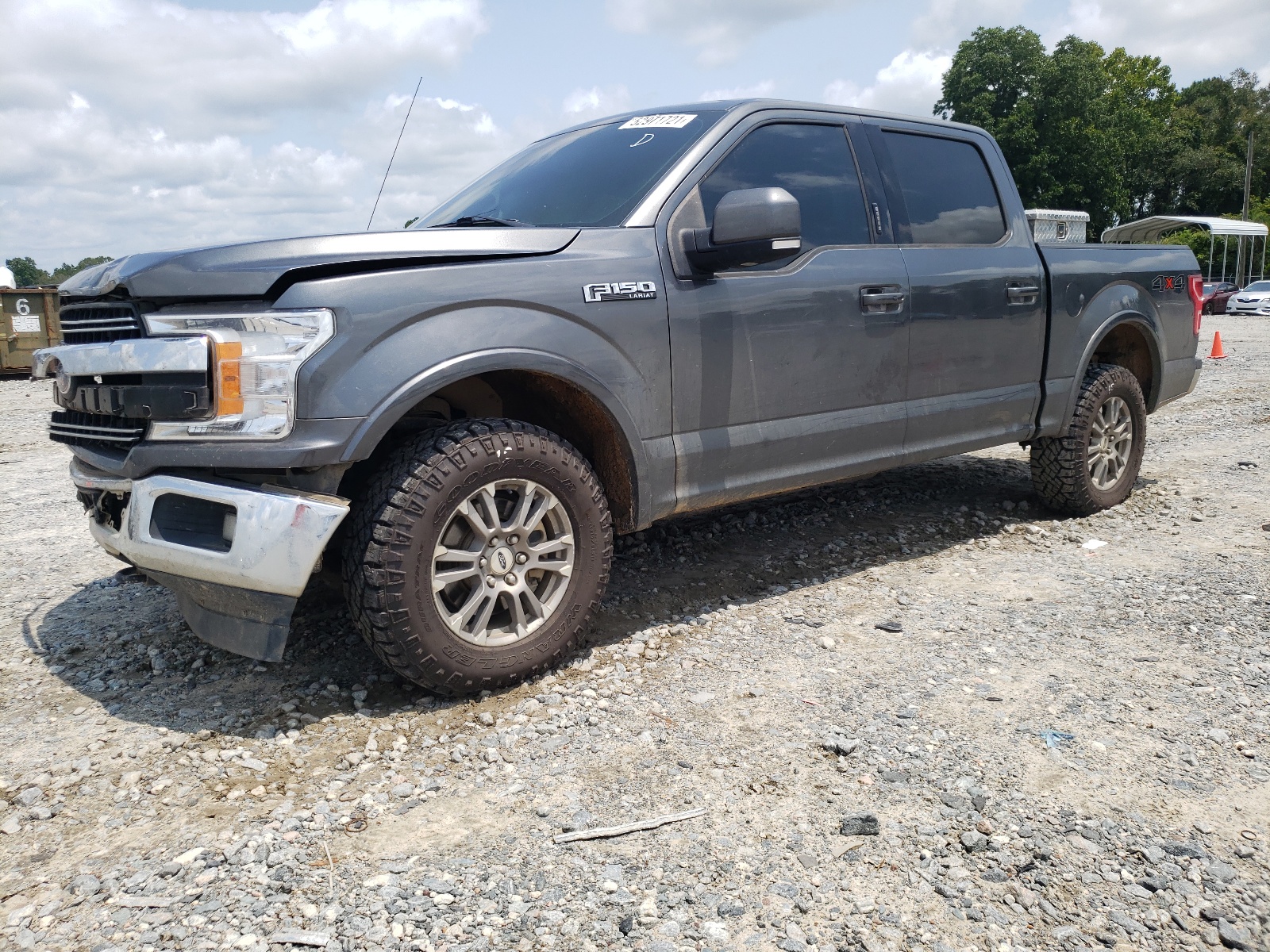 Photo 2 from auction – 2018 FORD F150 SUPER with VIN 1FTEW1EG1JFC76945