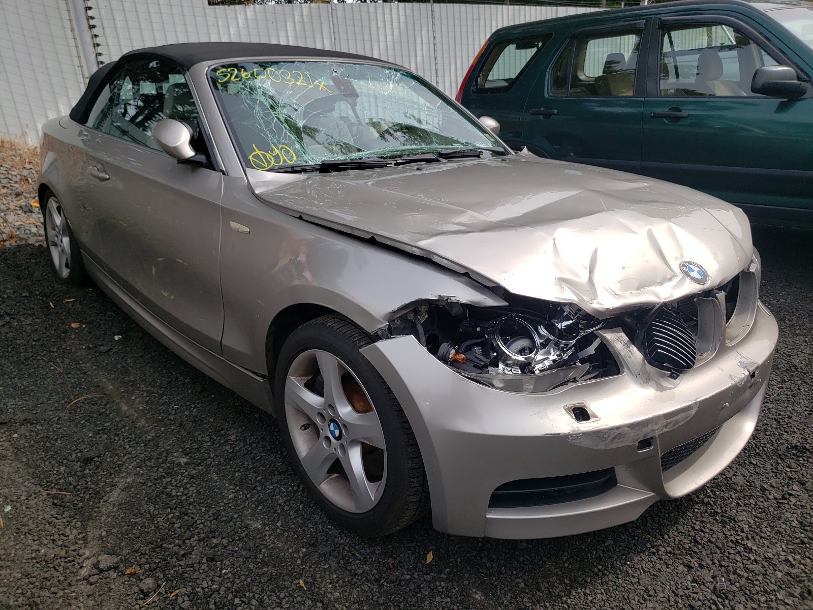 BMW 135 I 2009 with VIN WBAUN935X9VK40667 - Photo from auction