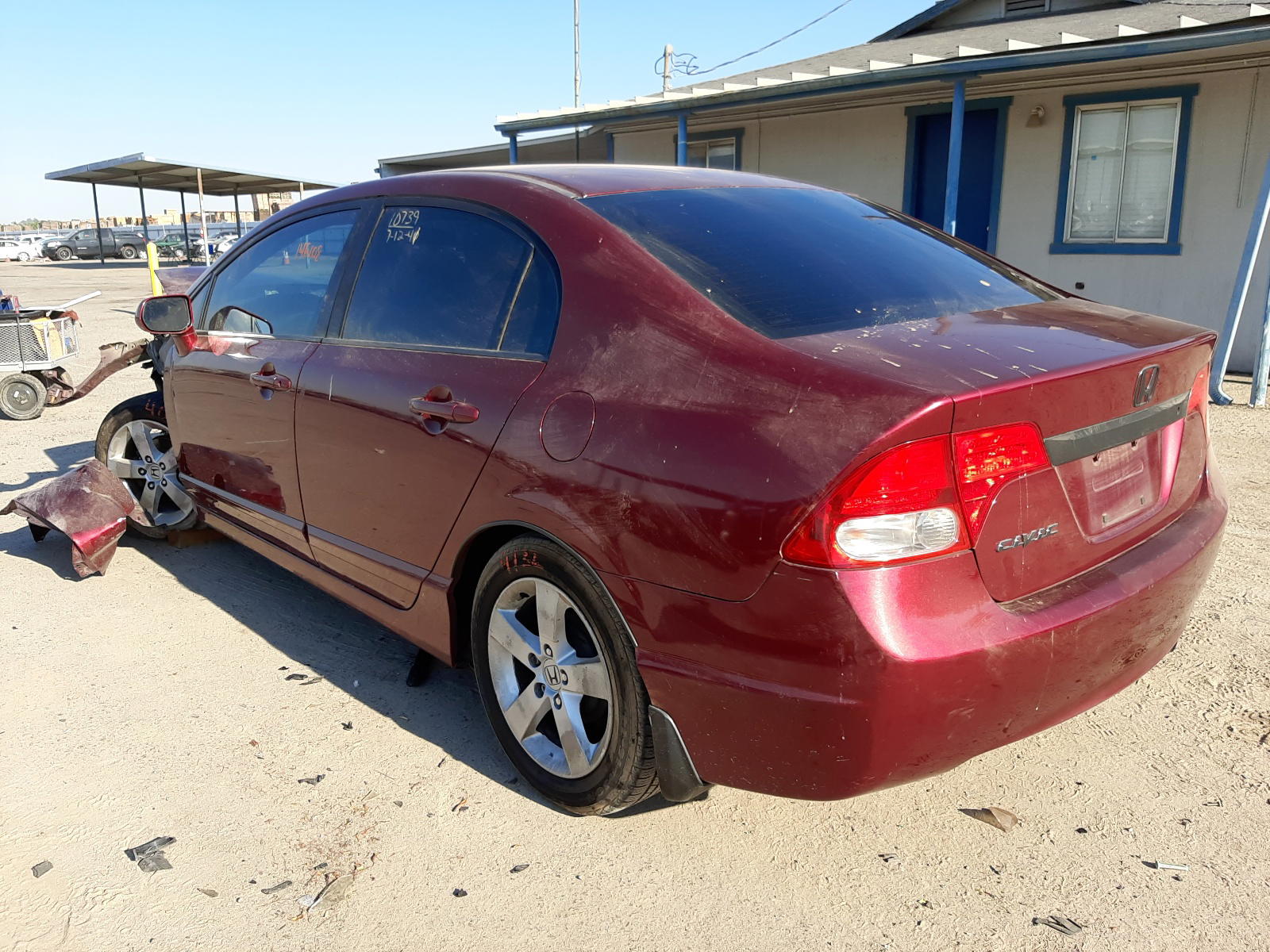 Photo 3 from auction – 2010 HONDA CIVIC with VIN 19XFA1F54AE025685