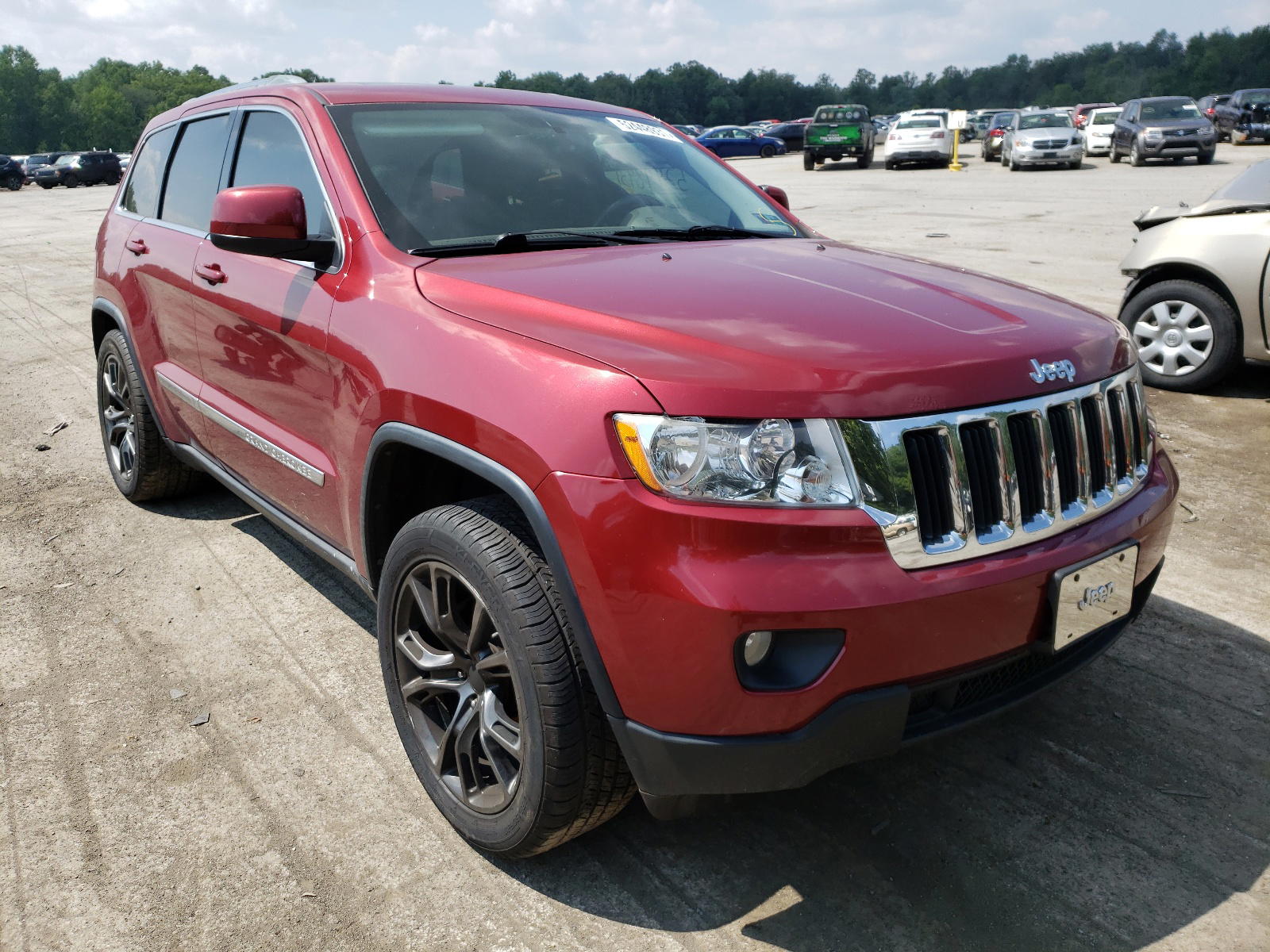 JEEP GRAND CHER 2012 with VIN 1C4RJFAG9CC224972 - Photo from auction