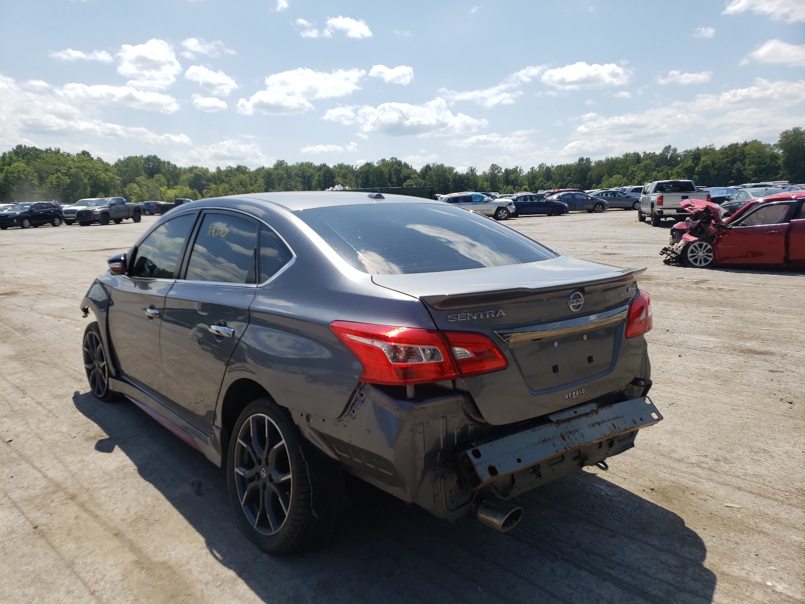 Zdjęcie 3 z aukcji – 2017 NISSAN SENTRA SR z VIN 3N1CB7AP1HY359471