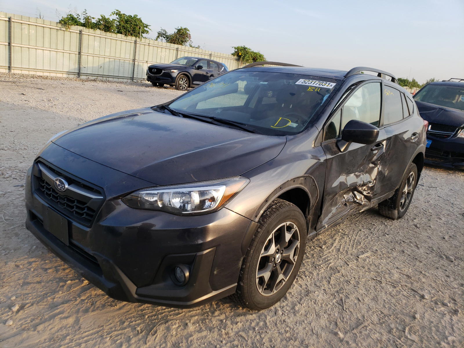 Photo 2 from auction – 2018 SUBARU CROSSTREK with VIN JF2GTADC0J8346991