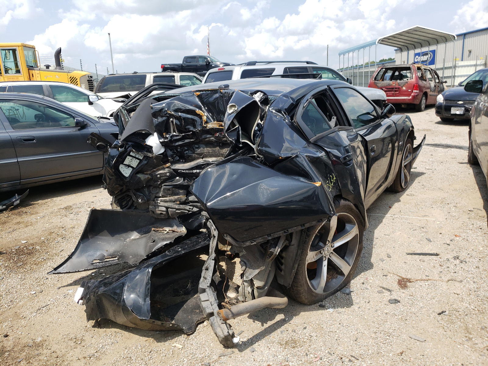 Photo 4 from auction – 2014 DODGE CHARGER R/ with VIN 2C3CDXCT5EH319630