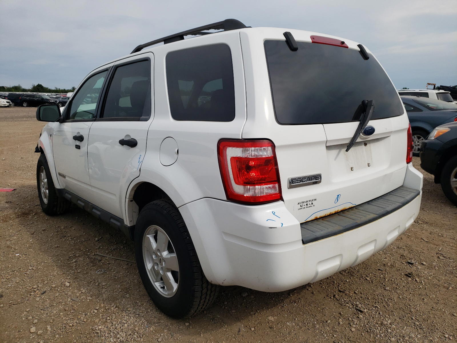 Photo 3 from auction – 2008 FORD ESCAPE XLT with VIN 1FMCU03128KC23898