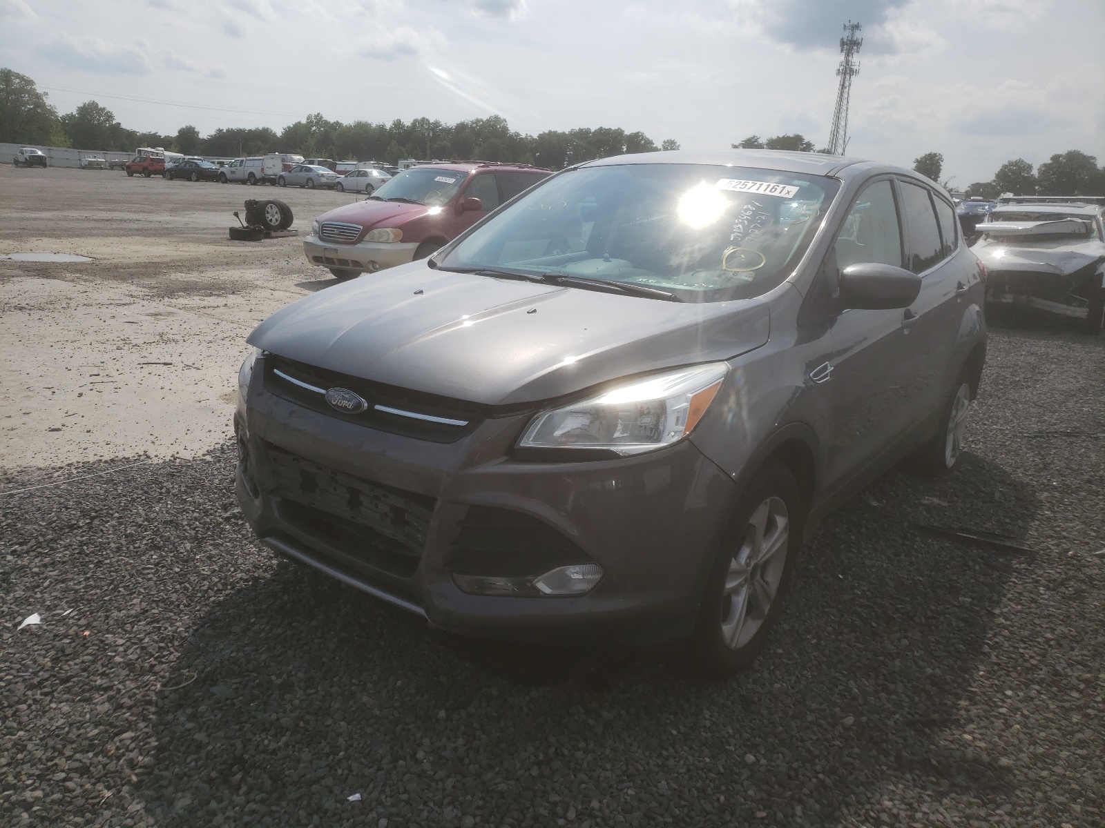Photo 2 from auction – 2014 FORD ESCAPE SE with VIN 1FMCU9GX1EUC41473