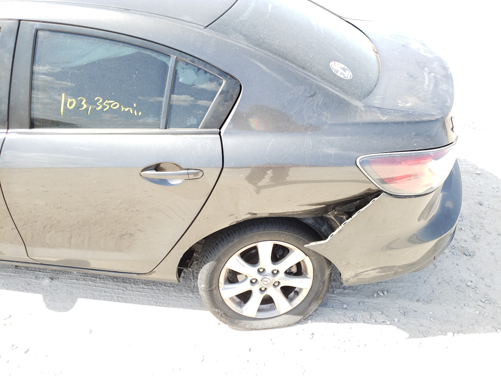 Photo 9 from auction – 2010 MAZDA 3 I with VIN JM1BL1SF2A1285822