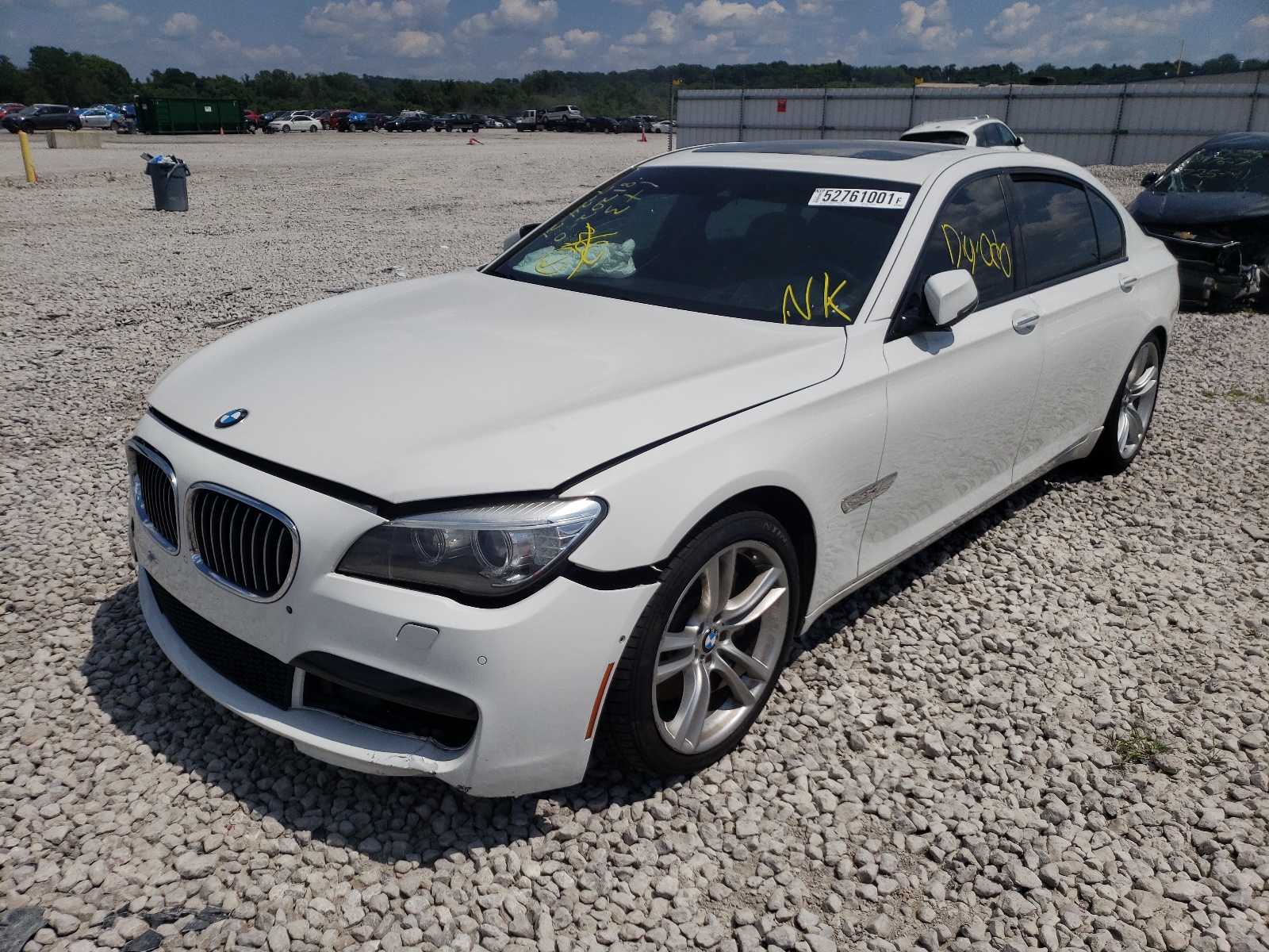 Photo 2 from auction – 2013 BMW 750 LXI with VIN WBAYF8C53DD140594