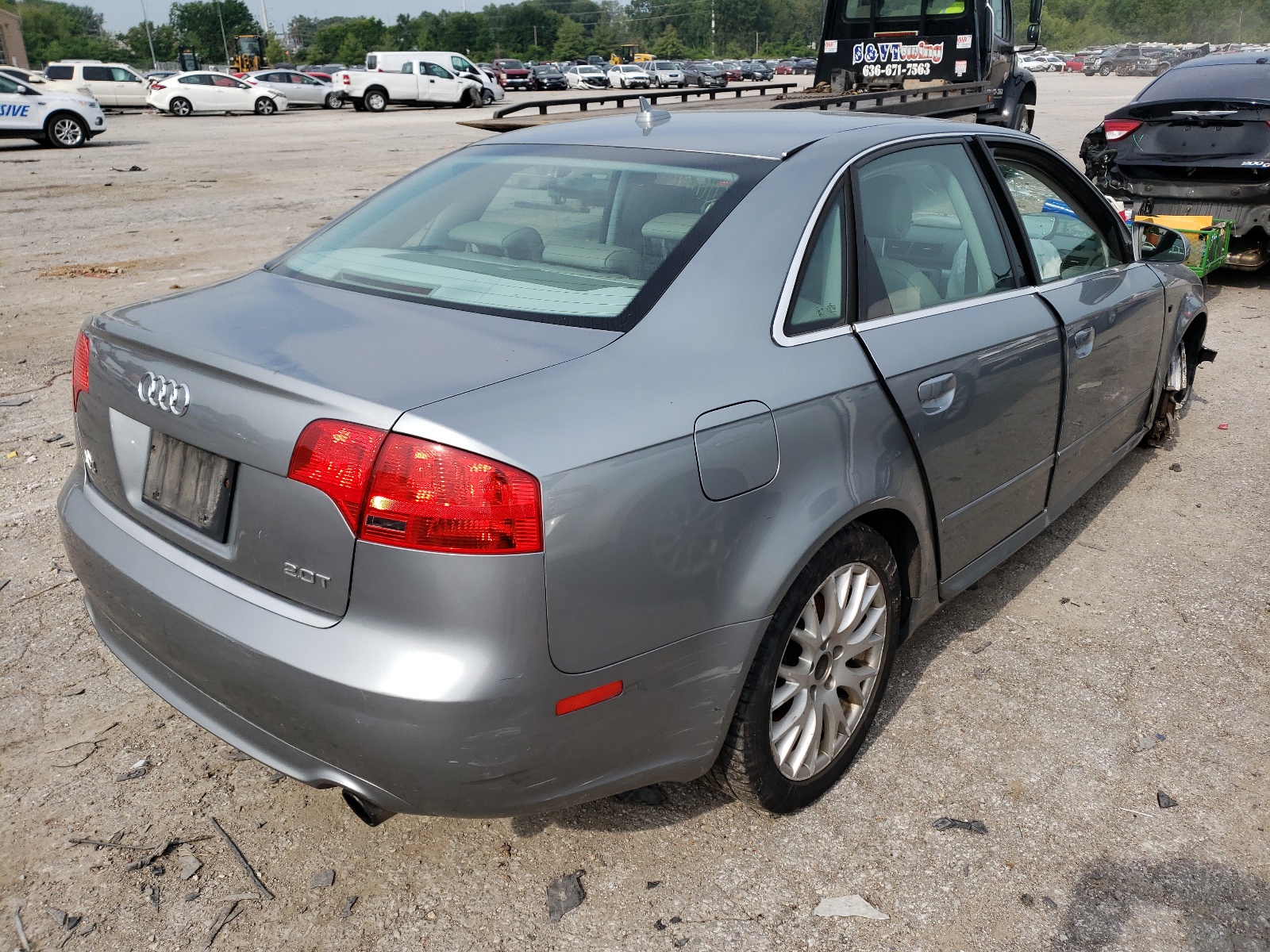 Foto 4 de la subasta – 2008 AUDI A4 2.0T QU con VIN WAUDF78E98A149440