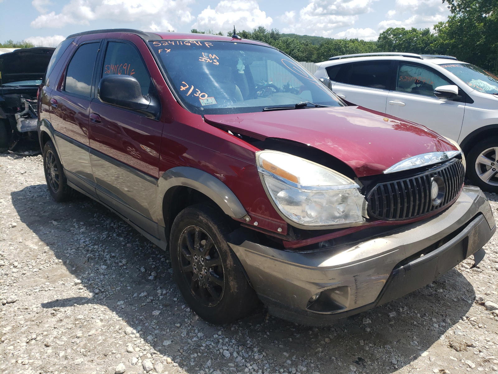 BUICK RENDEZVOUS 2005 with VIN 3G5DA03E35S561788 - Photo from auction