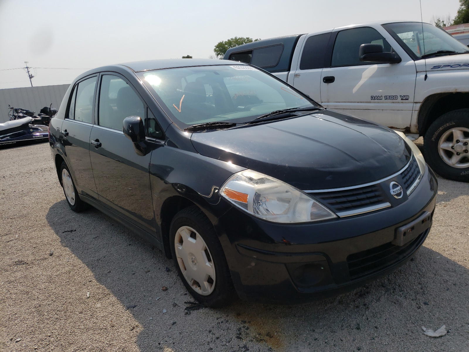 NISSAN VERSA S 2008 with VIN 3N1BC11E98L428134 - Photo from auction