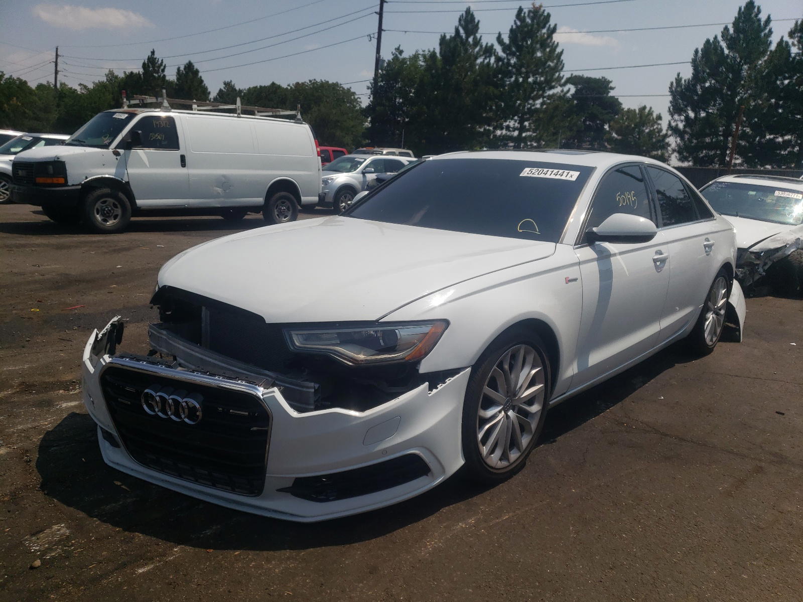Photo 2 from auction – 2012 AUDI A6 PREMIUM with VIN WAUGGAFC4CN061731