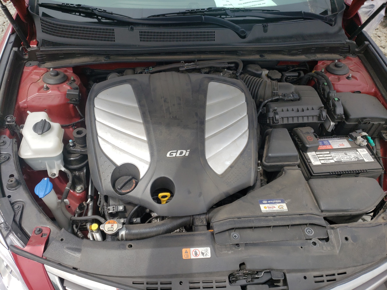 Photo 7 from auction – 2016 HYUNDAI AZERA LIMI with VIN KMHFH4JG0GA529907