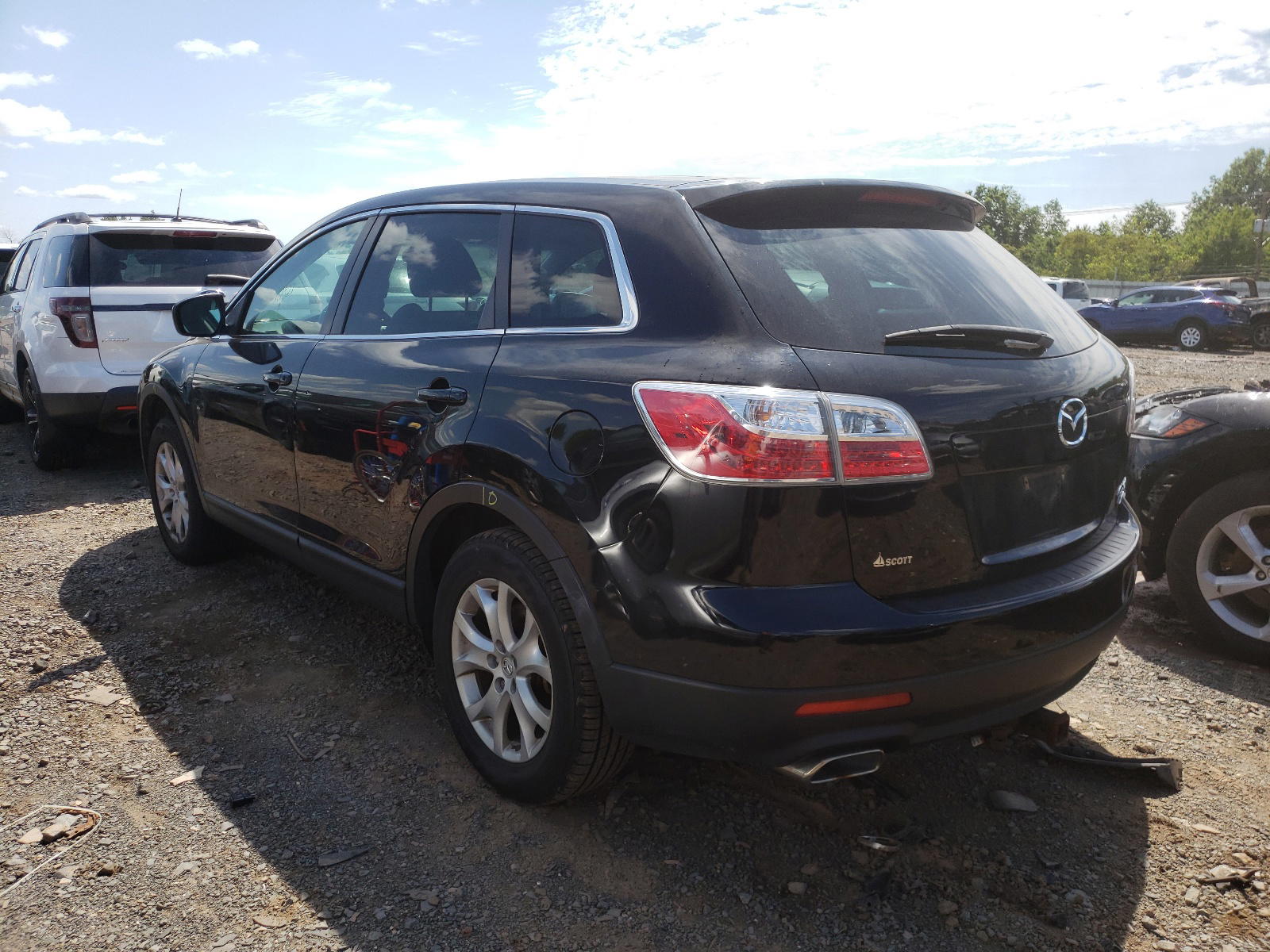 Photo 3 from auction – 2012 MAZDA CX-9 with VIN JM3TB3CV1C0334162