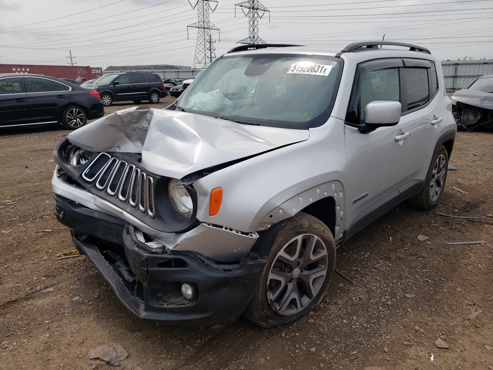 Photo 2 from auction – 2015 JEEP RENEGADE L with VIN ZACCJABTXFPC22913
