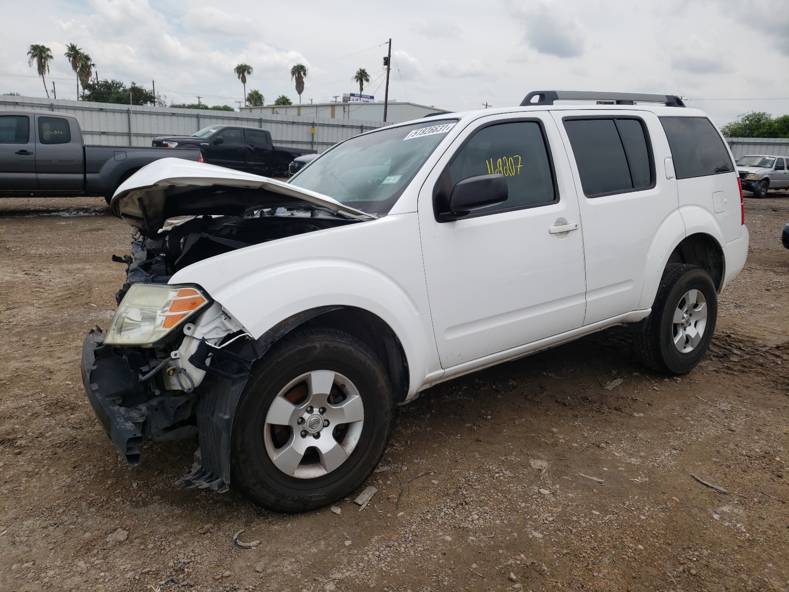 Photo 2 from auction – 2008 NISSAN PATHFINDER with VIN 5N1AR18U28C641034
