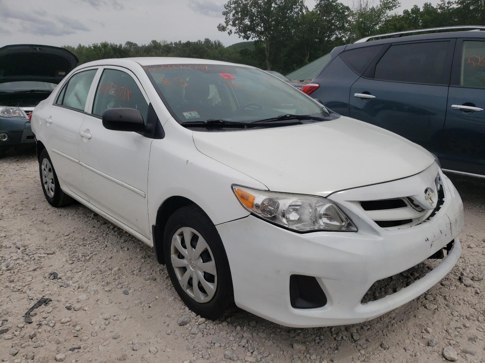 TOYOTA COROLLA BA 2011 with VIN 2T1BU4EE0BC697476 - Photo from auction