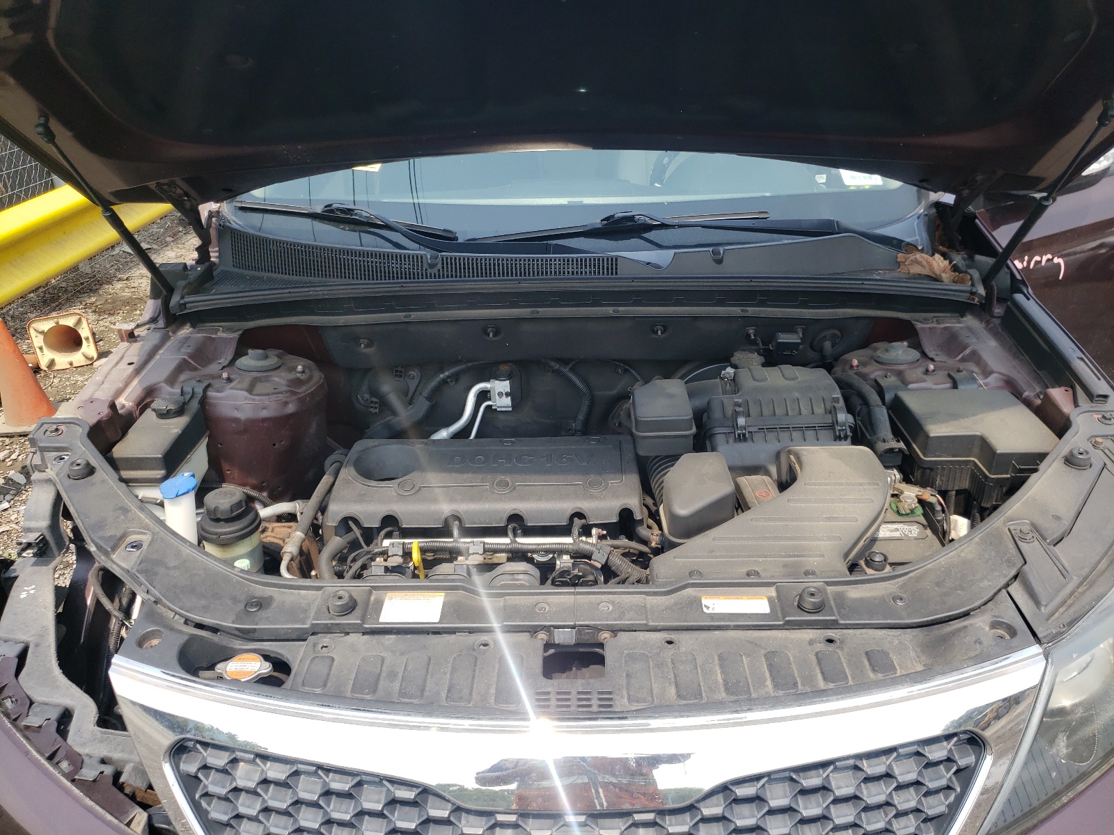 Photo 7 from auction – 2011 KIA SORENTO BA with VIN 5XYKT3A1XBG185003