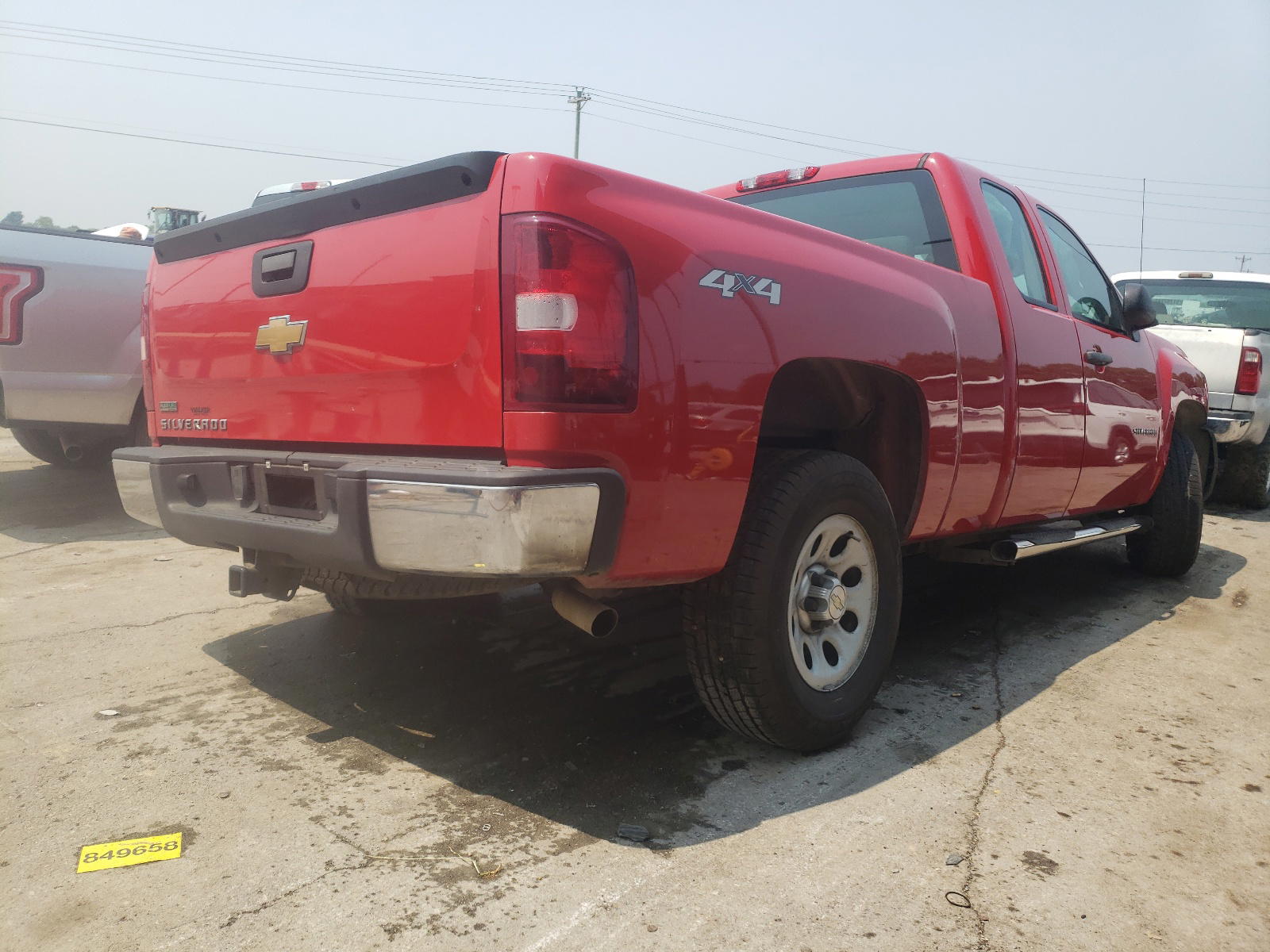 Photo 4 from auction – 2010 CHEVROLET SILVERADO with VIN 1GCSKPEA0AZ102876