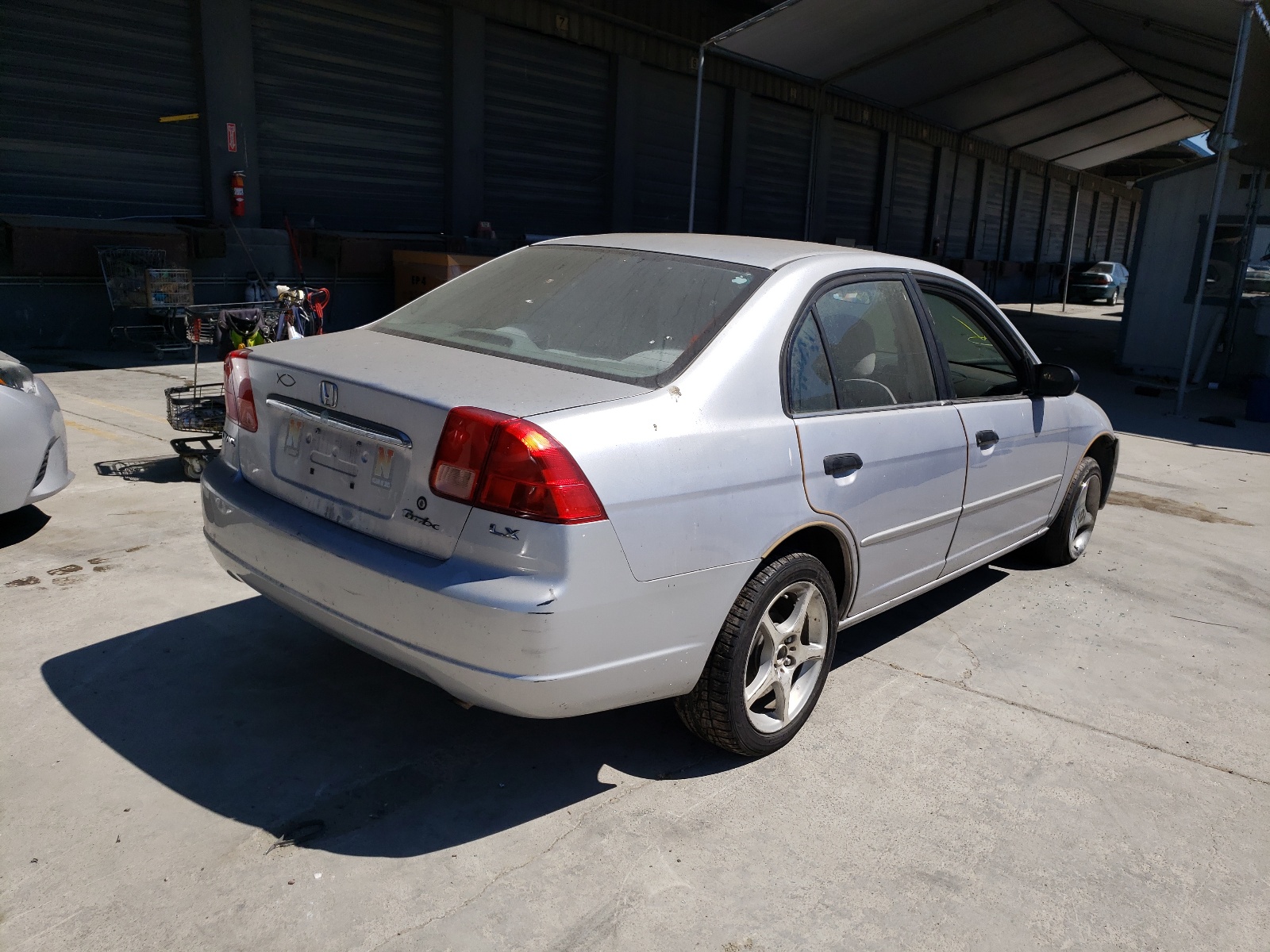 Photo 4 from auction – 2001 HONDA CIVIC LX with VIN 1HGES15521L035280