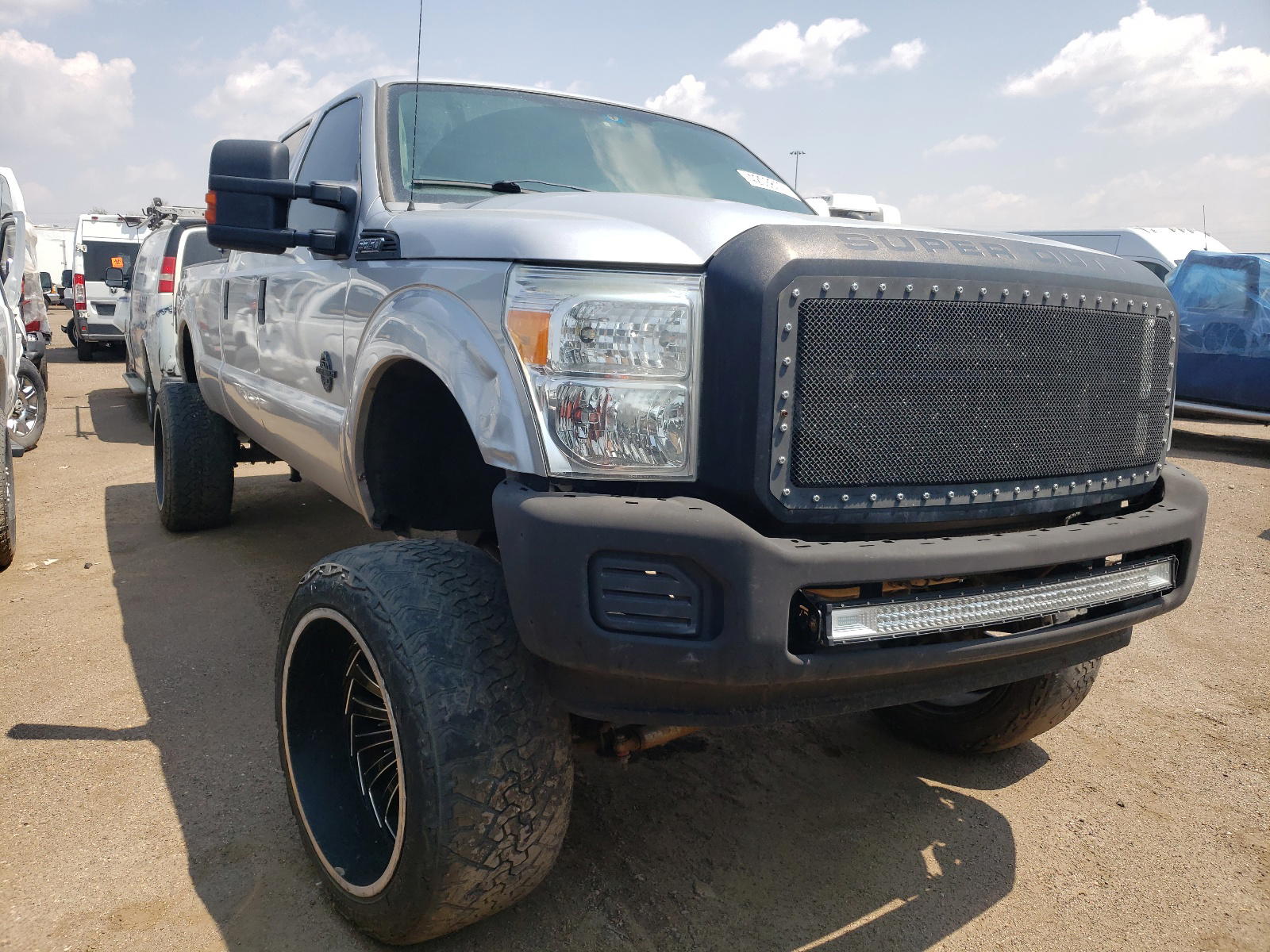 FORD F250 SUPER 2012 with VIN 1FT7W2BT4CEA66218 - Photo from auction