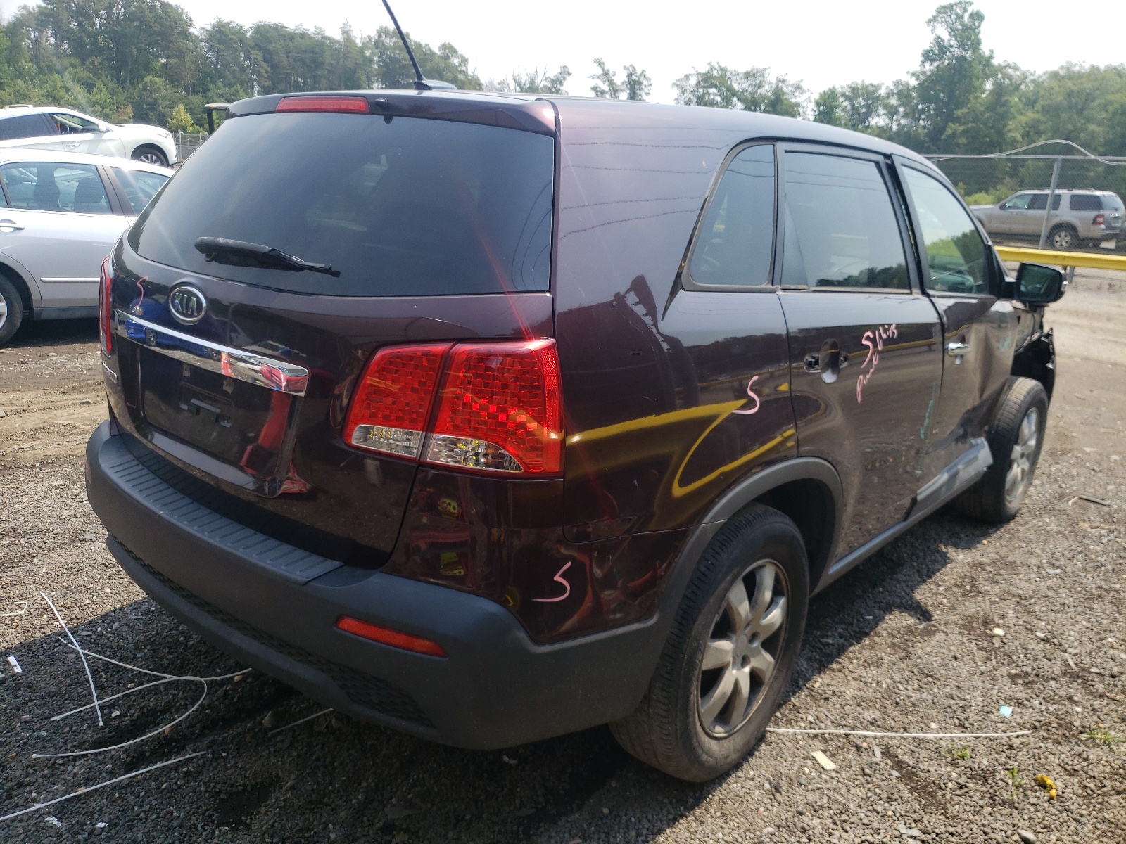 Photo 4 from auction – 2011 KIA SORENTO BA with VIN 5XYKT3A1XBG185003