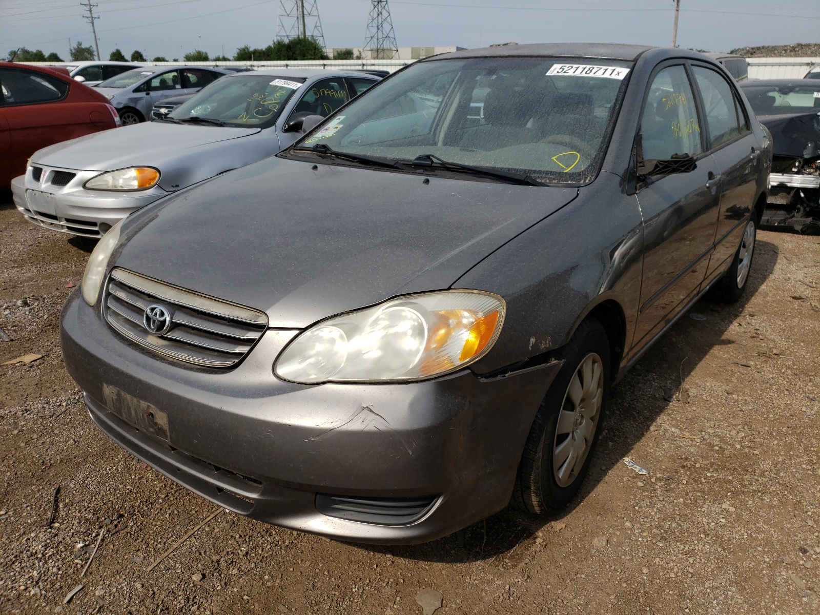 Photo 2 from auction – 2004 TOYOTA COROLLA CE with VIN 1NXBR32E24Z288672
