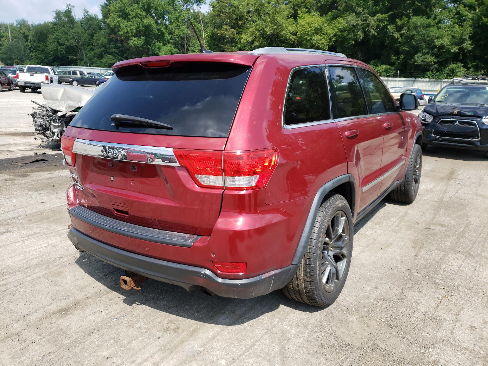 Photo 4 from auction – 2012 JEEP GRAND CHER with VIN 1C4RJFAG9CC224972