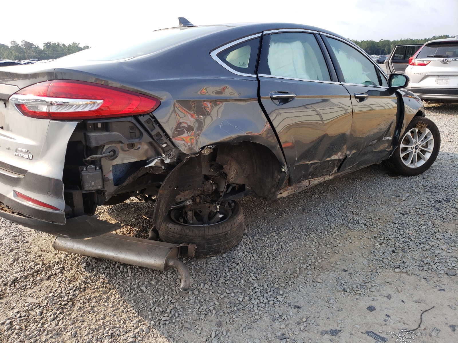 Photo 9 from auction – 2019 FORD FUSION SEL with VIN 3FA6P0MU5KR140671