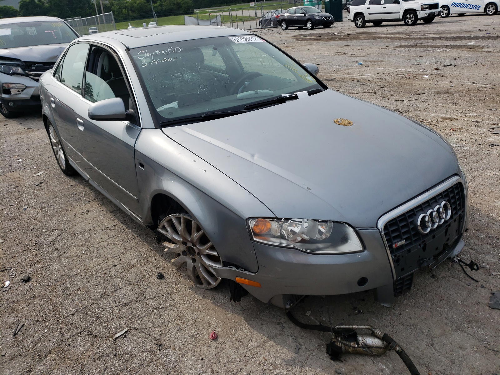 AUDI A4 2.0T QU 2008 with VIN WAUDF78E98A149440 - Photo from auction