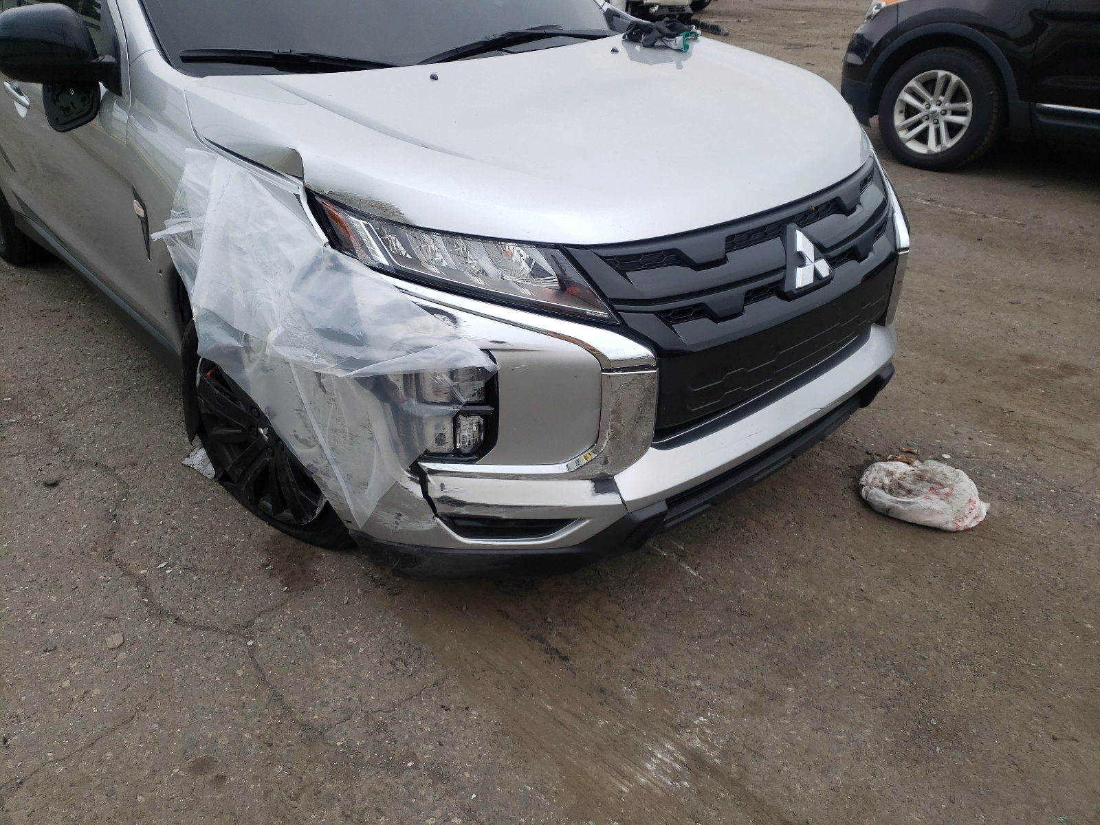 Photo 9 from auction – 2021 MITSUBISHI OUTLANDER with VIN JA4APUAU4MU003582