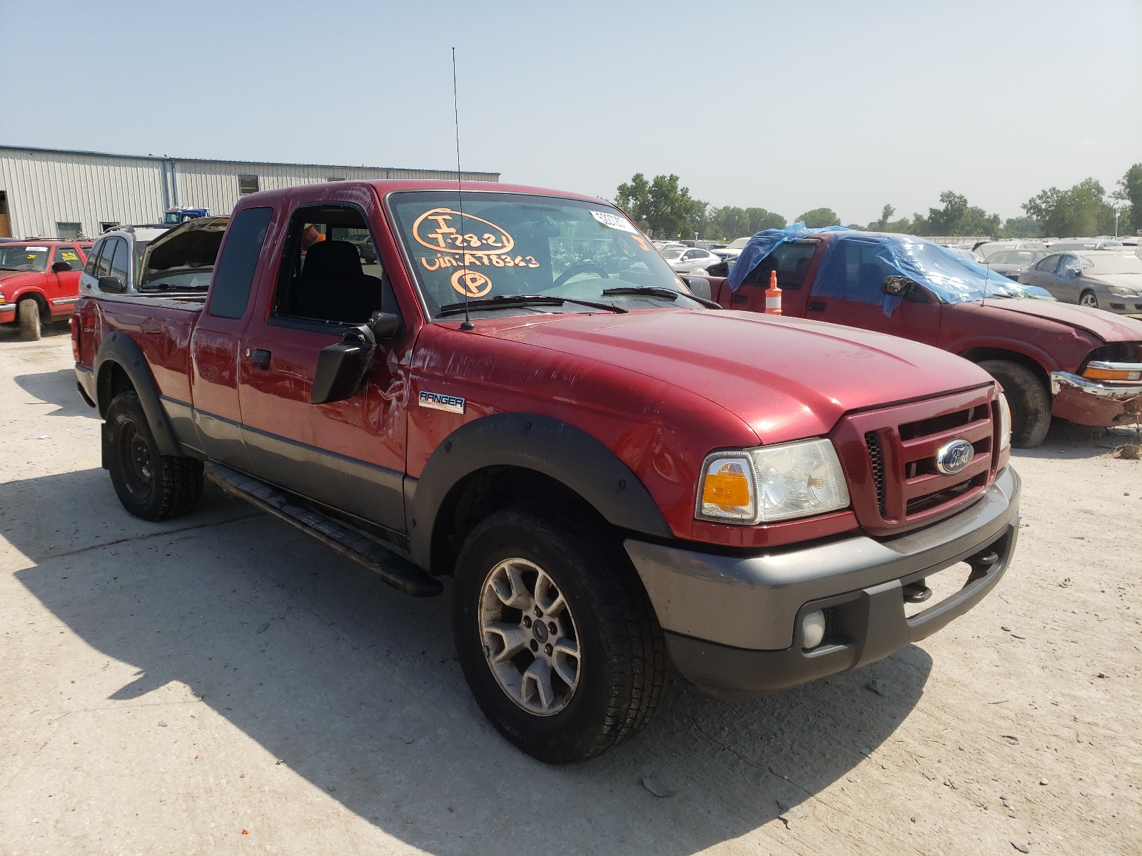 FORD RANGER SUP 2007 with VIN 1FTZR45E37PA78363 - Photo from auction
