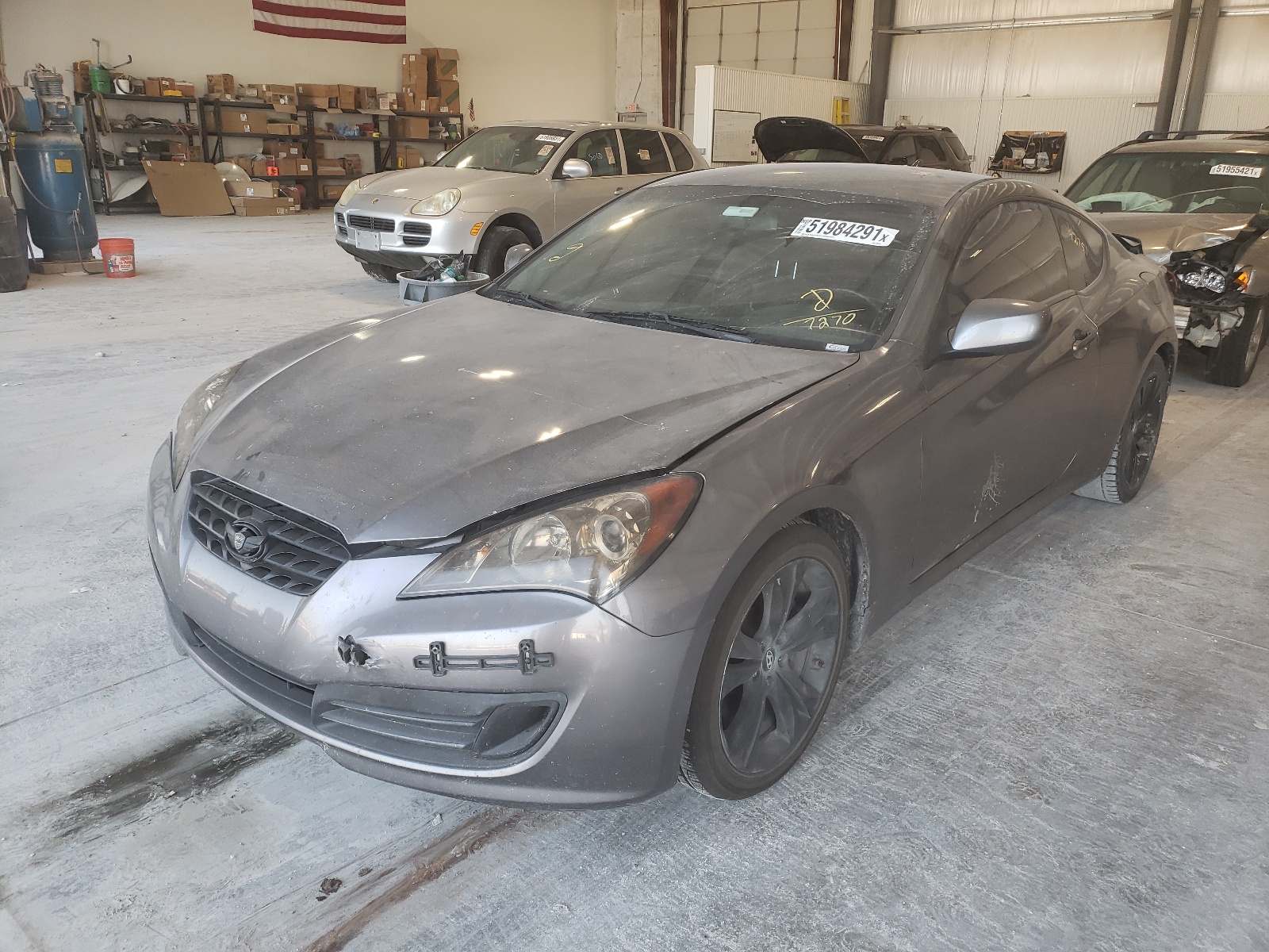 Photo 2 from auction – 2011 HYUNDAI GENESIS CO with VIN KMHHT6KD3BU047270