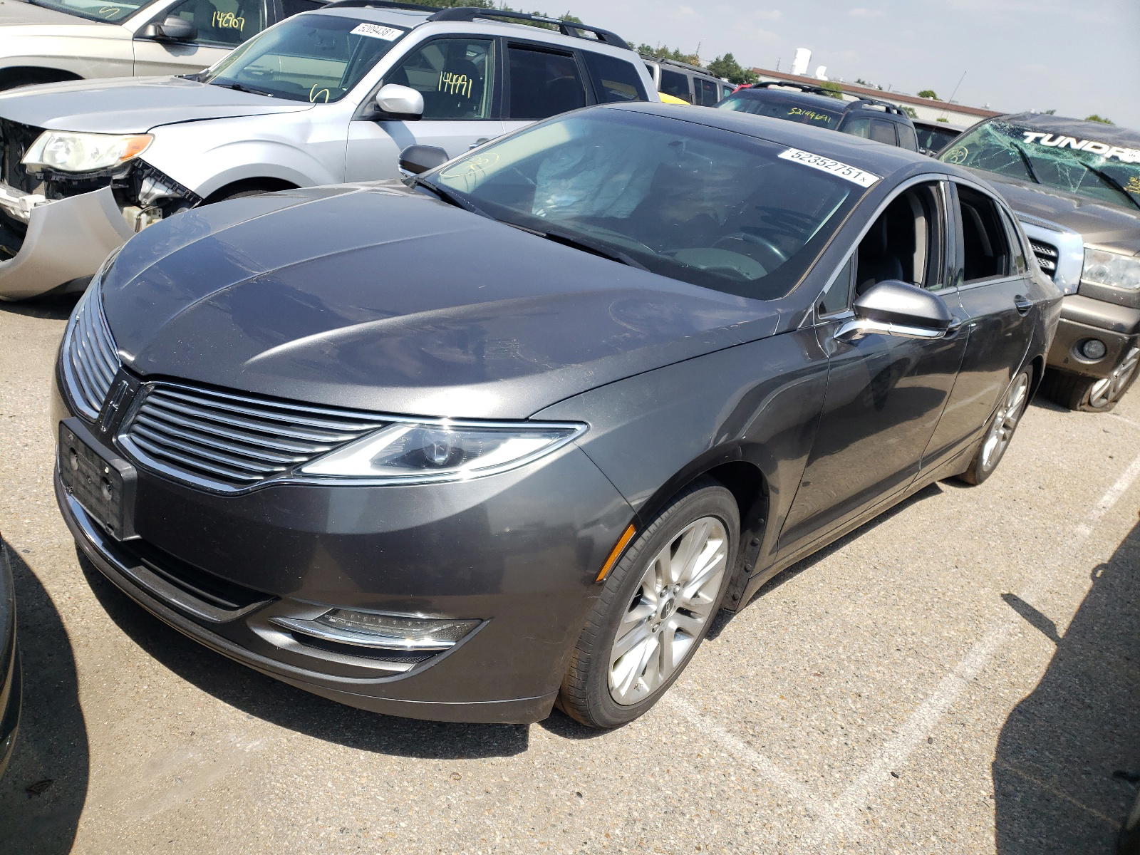 Photo 2 from auction – 2015 LINCOLN MKZ with VIN 3LN6L2JK0FR607064