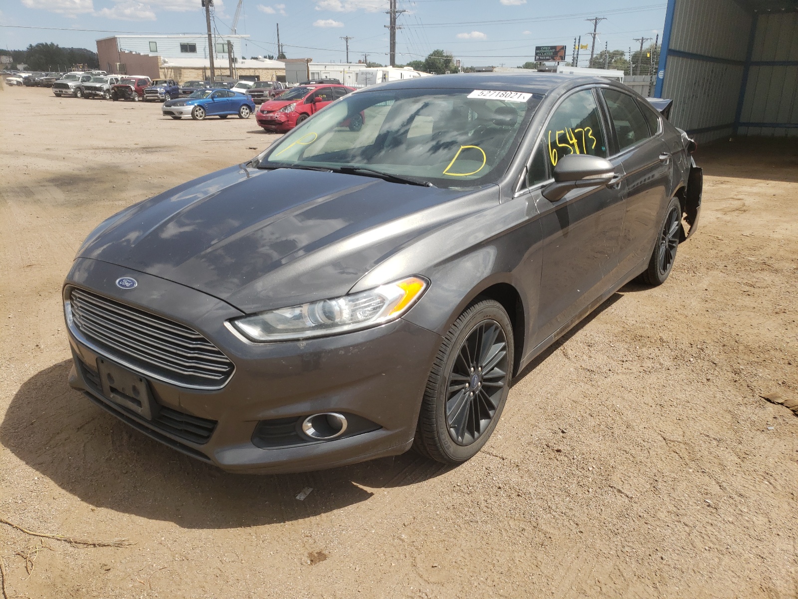 Photo 2 from auction – 2016 FORD FUSION SE with VIN 3FA6P0T9XGR355516
