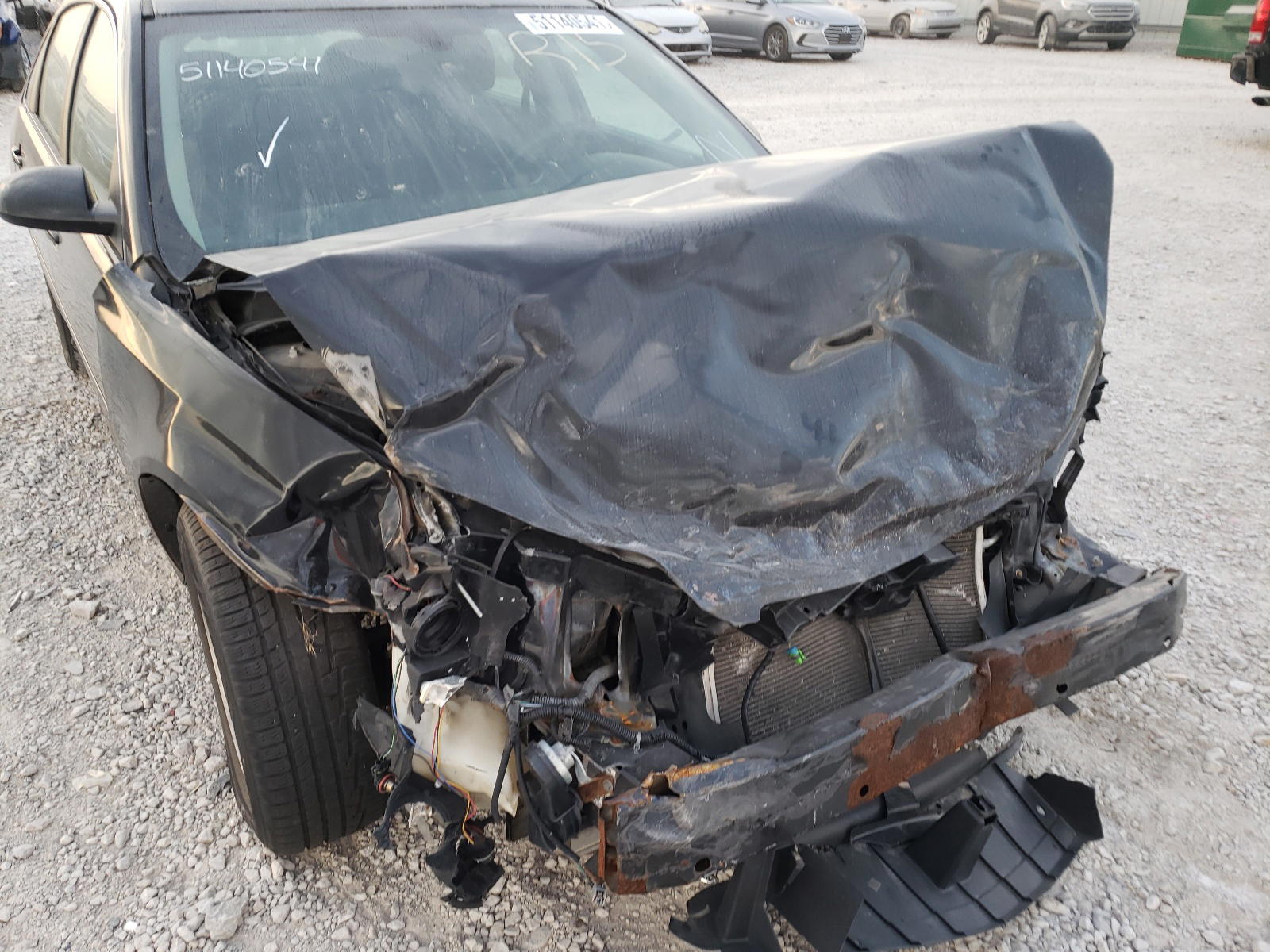 Photo 9 from auction – 2012 CHEVROLET IMPALA LS with VIN 2G1WF5E38C1267610