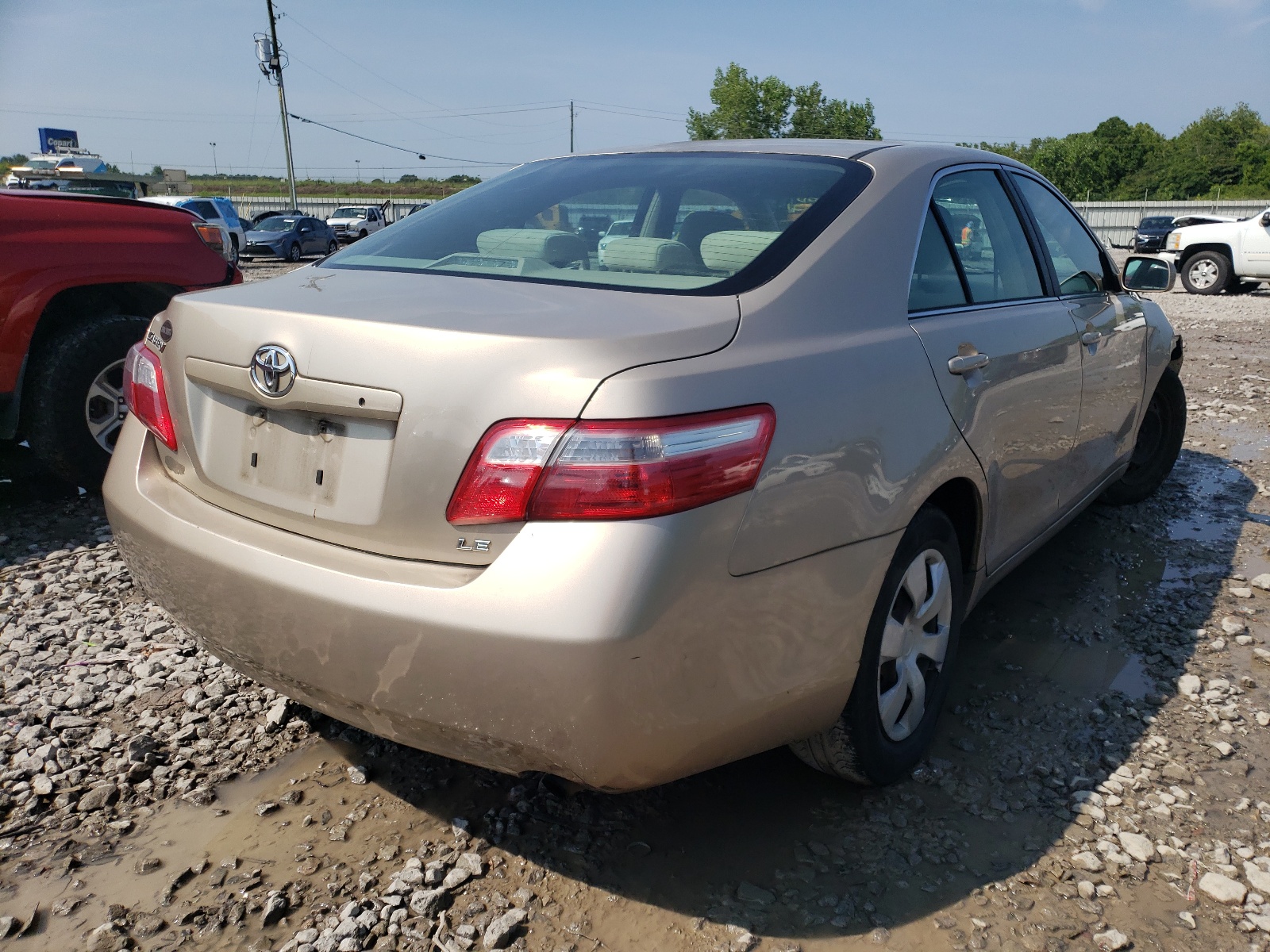 Photo 4 from auction – 2007 TOYOTA CAMRY CE with VIN 4T1BE46K07U678420