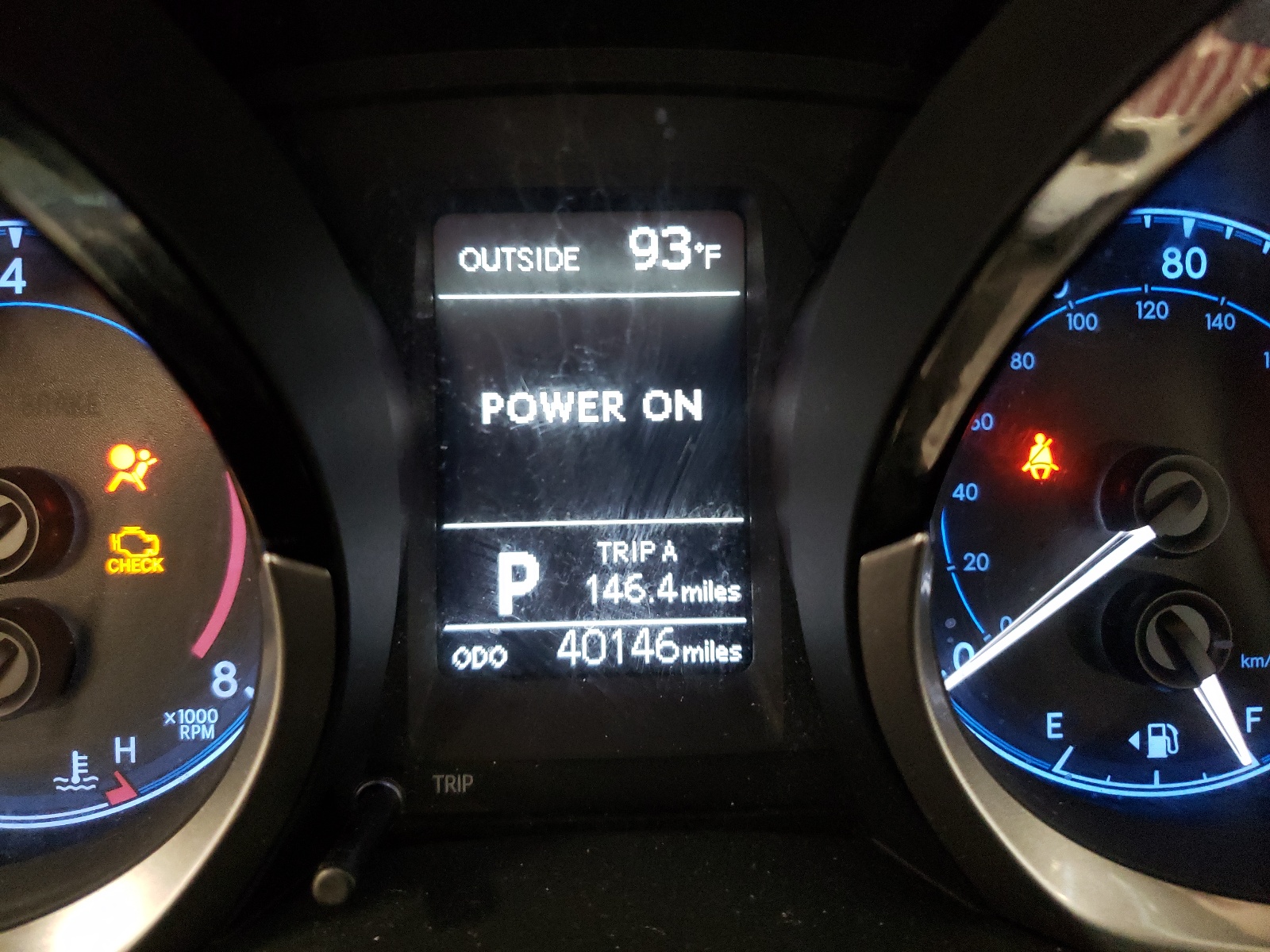 Photo 8 from auction – 2016 TOYOTA COROLLA L with VIN 2T1BURHE3GC591930
