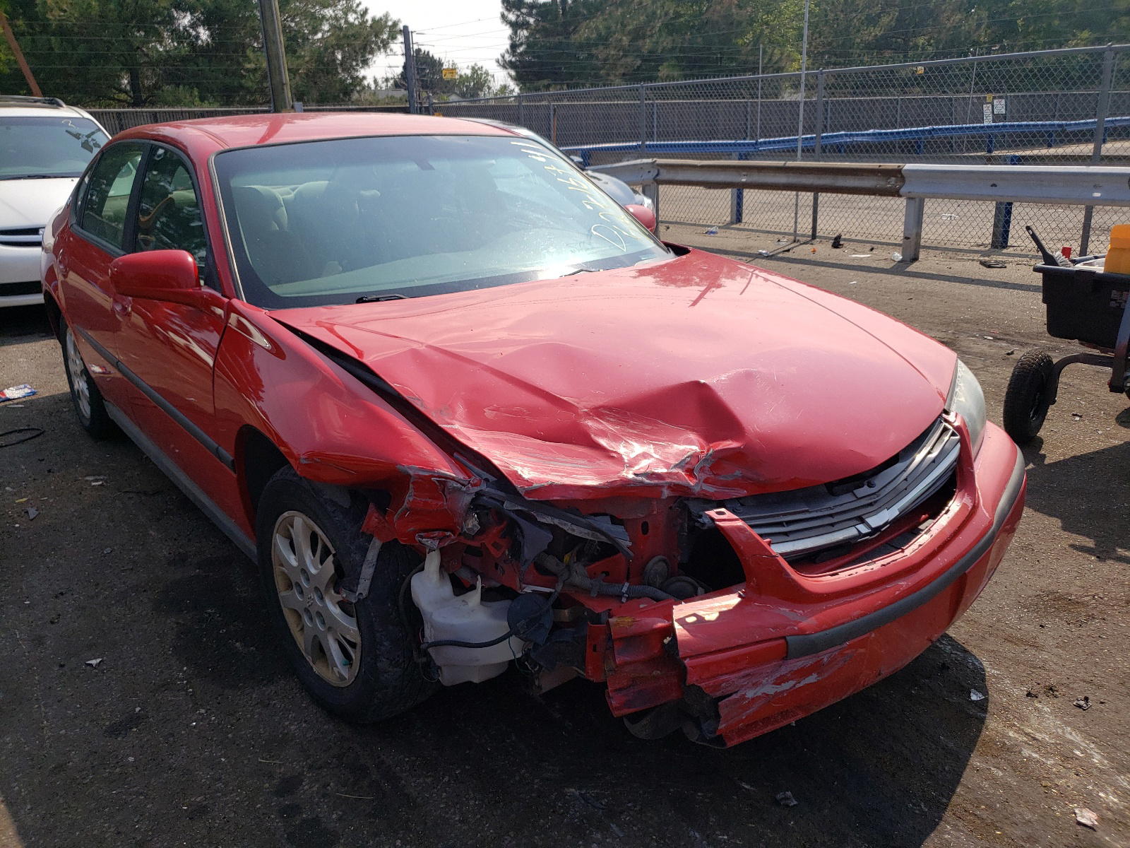 CHEVROLET IMPALA 2004 with VIN 2G1WF52E849257300 - Photo from auction