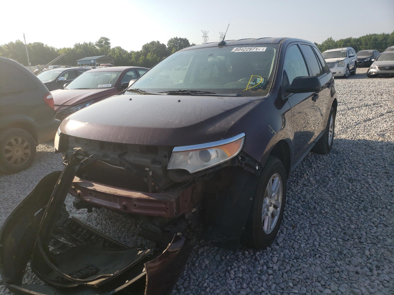 Photo 2 from auction – 2011 FORD EDGE SE with VIN 2FMDK3GC1BBA93525