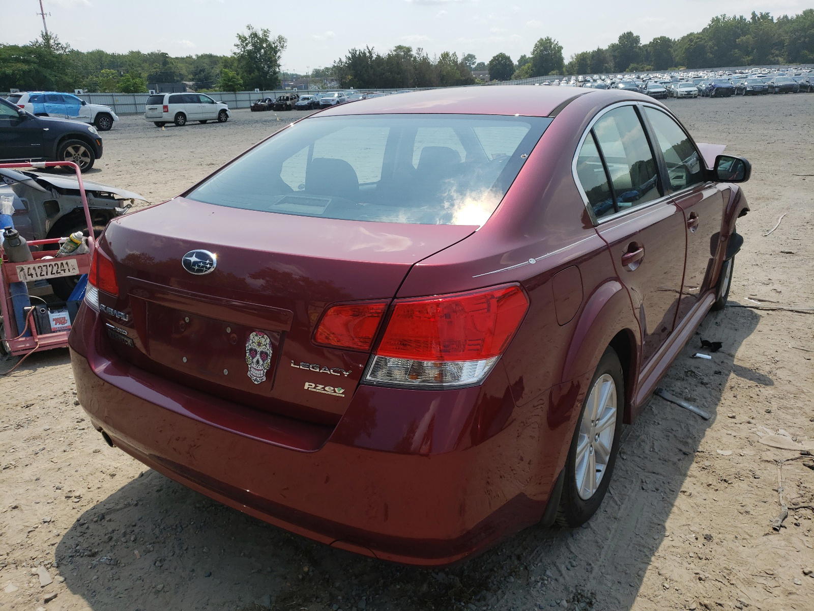 Photo 4 from auction – 2012 SUBARU LEGACY 2.5 with VIN 4S3BMBC69C3041965
